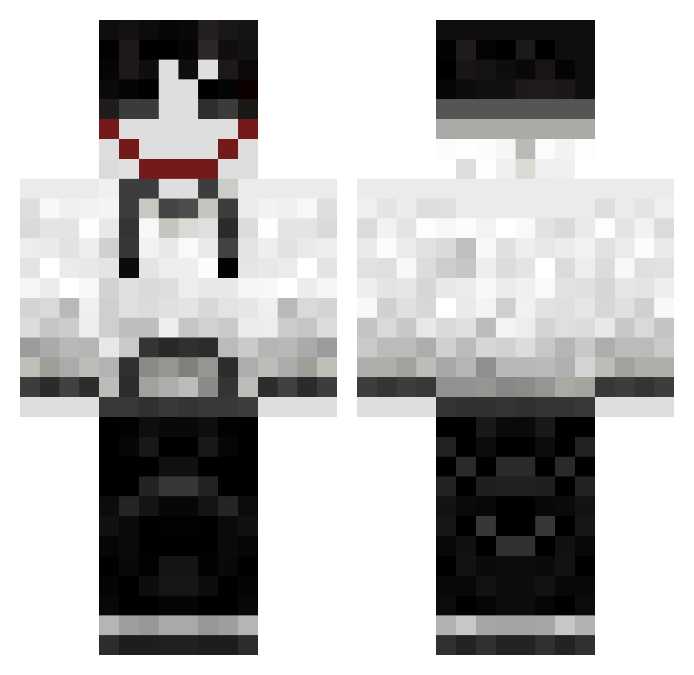 iTaNNN_420 Minecraft skin, front and back view