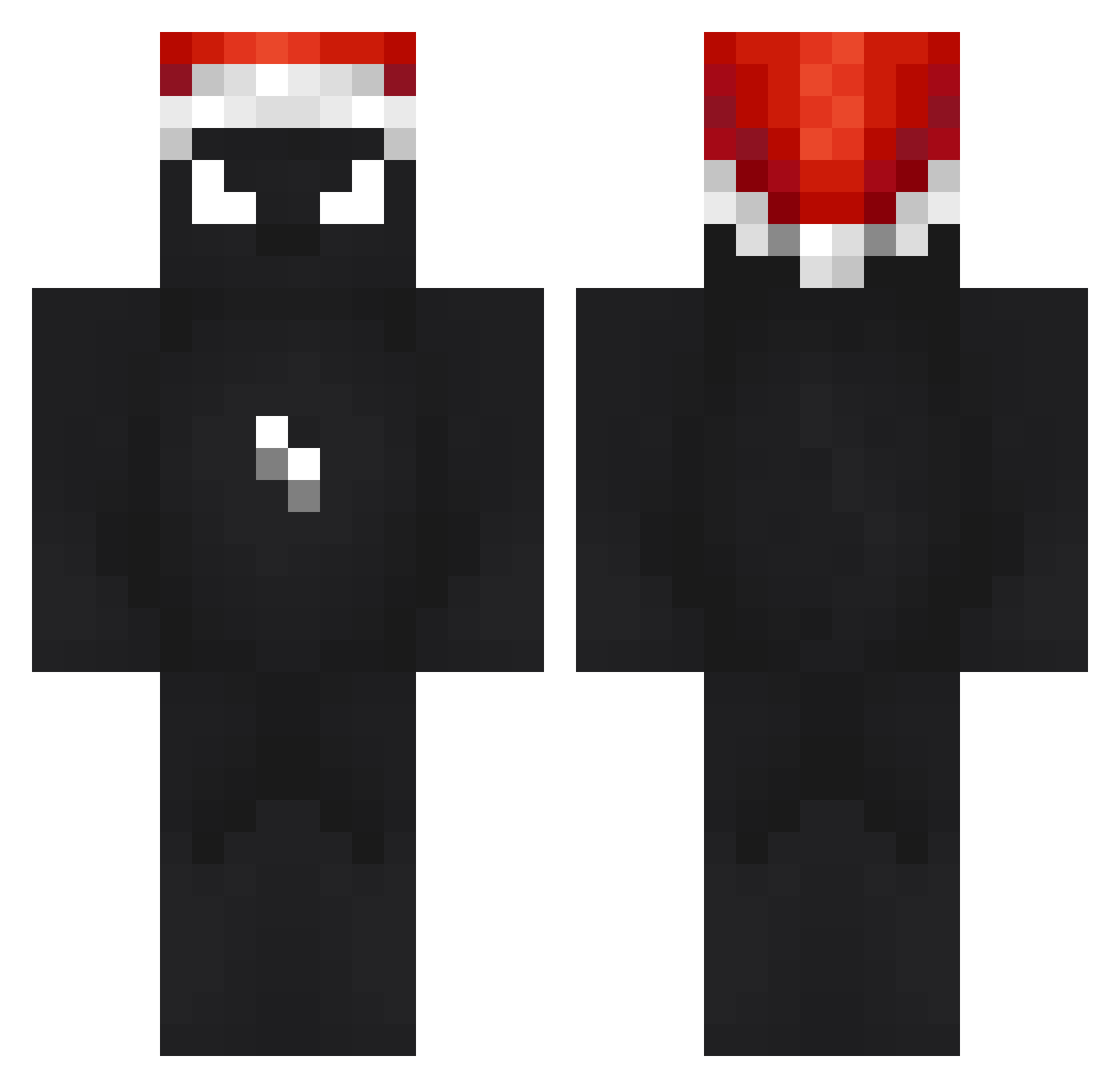 ImHinqs_ Minecraft skin, front and back view