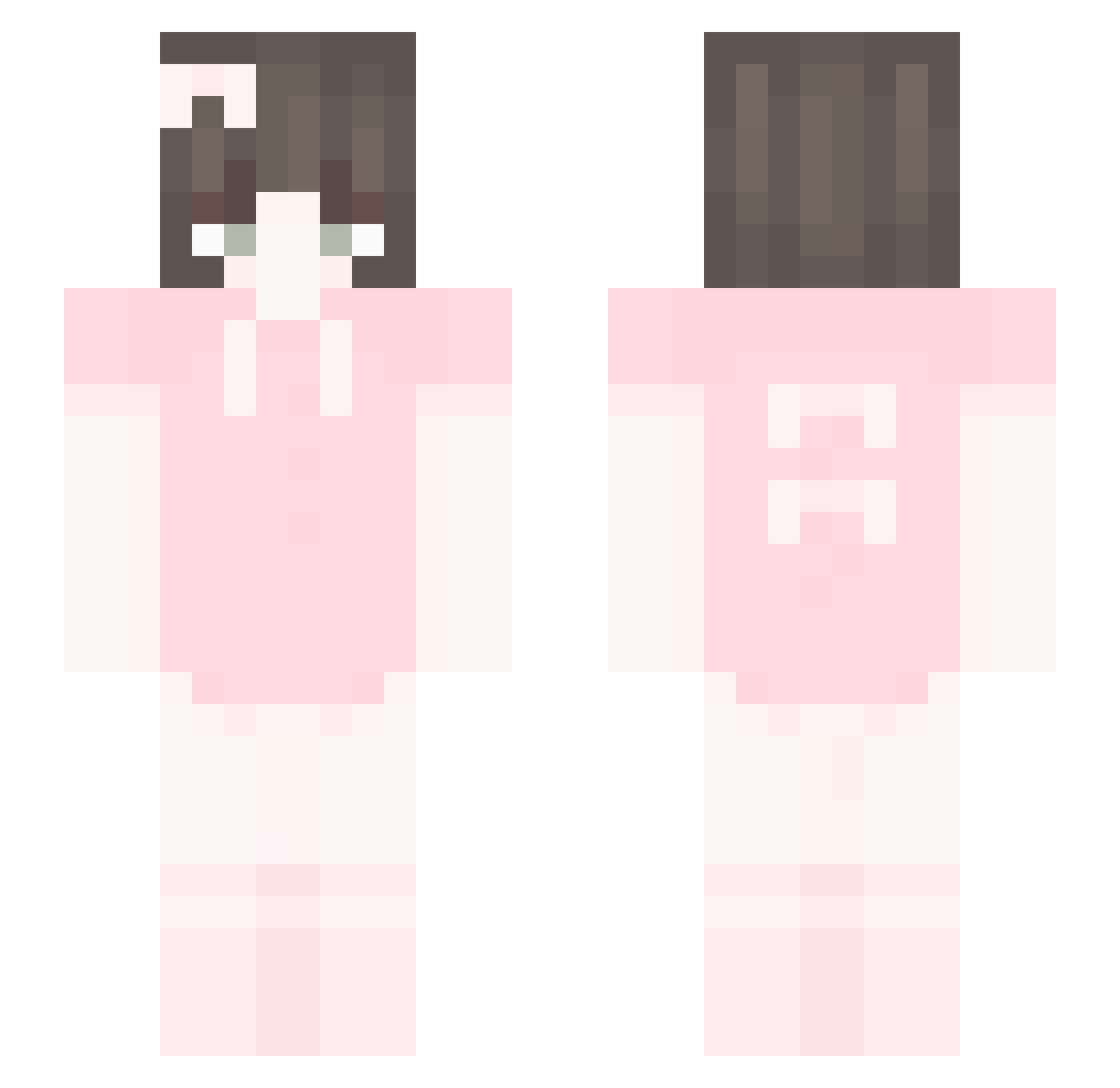 cmm_ Minecraft skin, front and back view