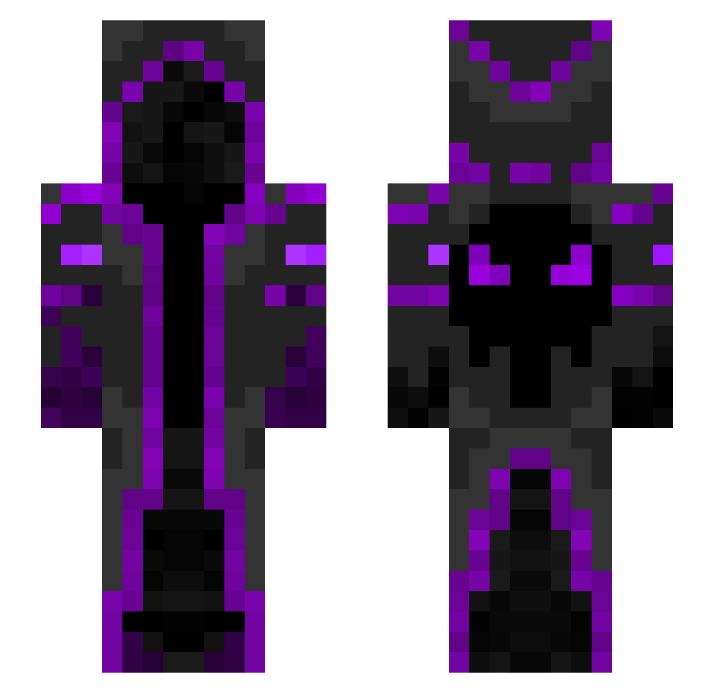 Ghost_Sq Minecraft skin, front and back view