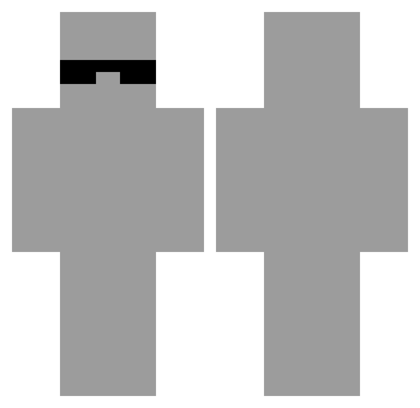 shynix_59 Minecraft skin, front and back view