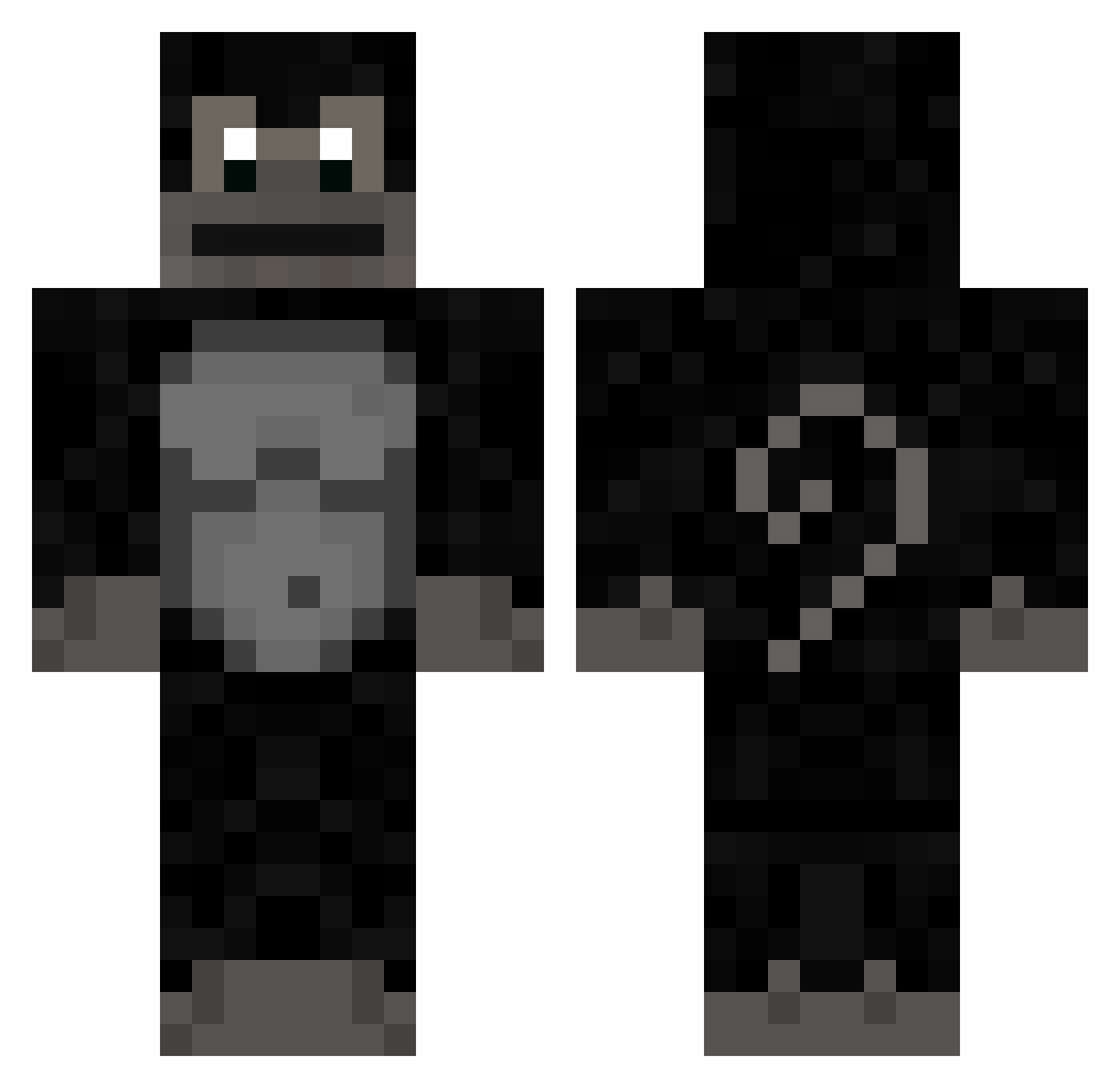 t_o4 Minecraft skin, front and back view