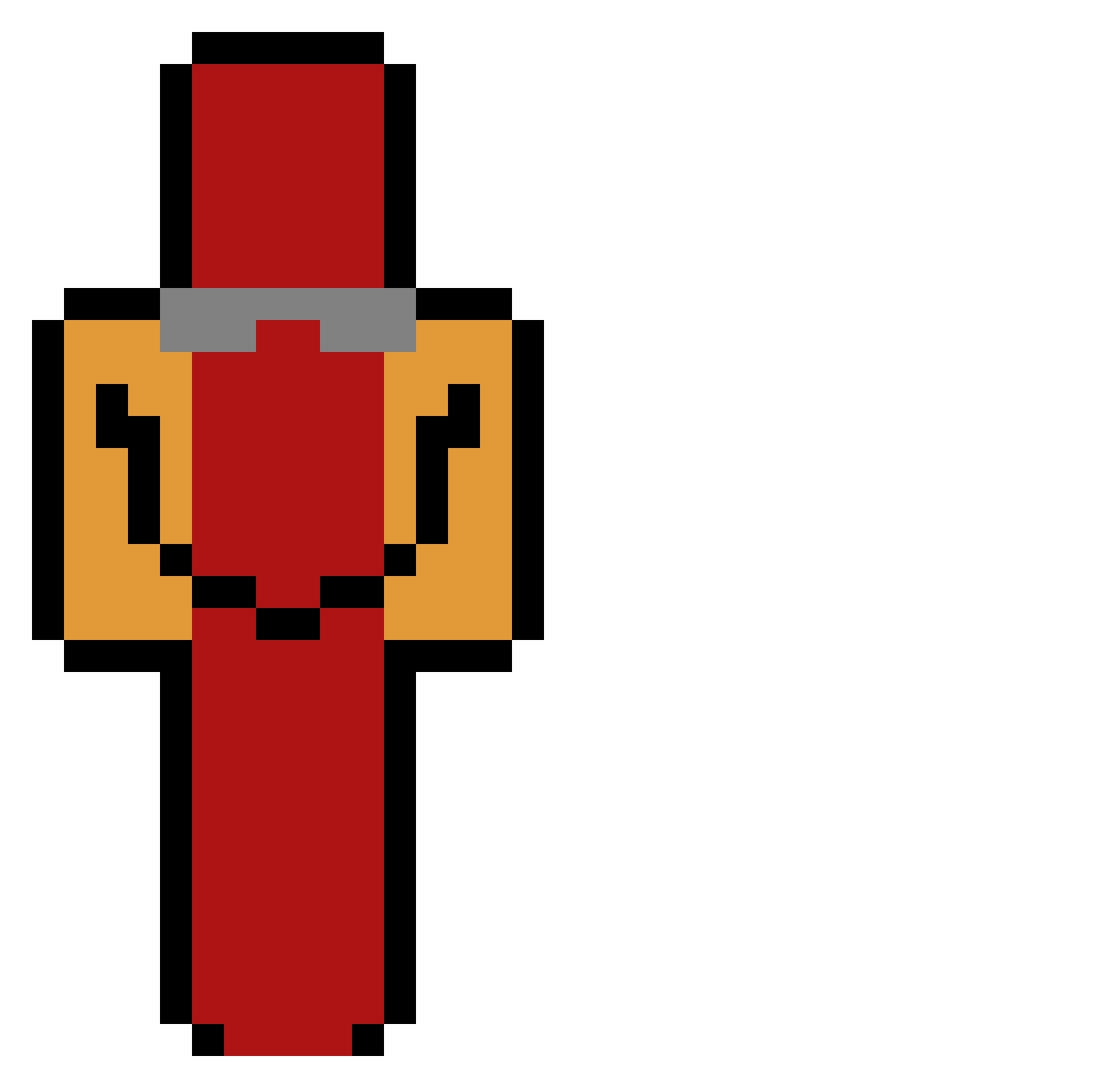 bibidbagger94 Minecraft skin, front and back view
