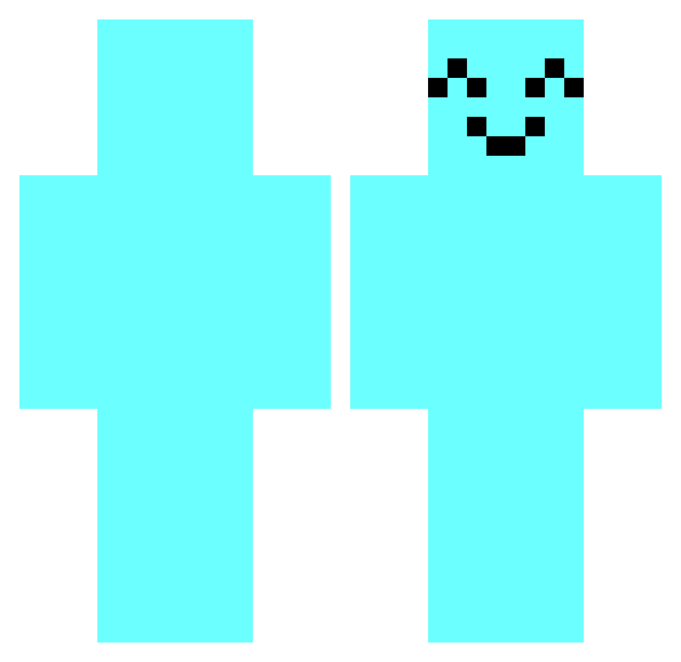 igmyeong Minecraft skin, front and back view