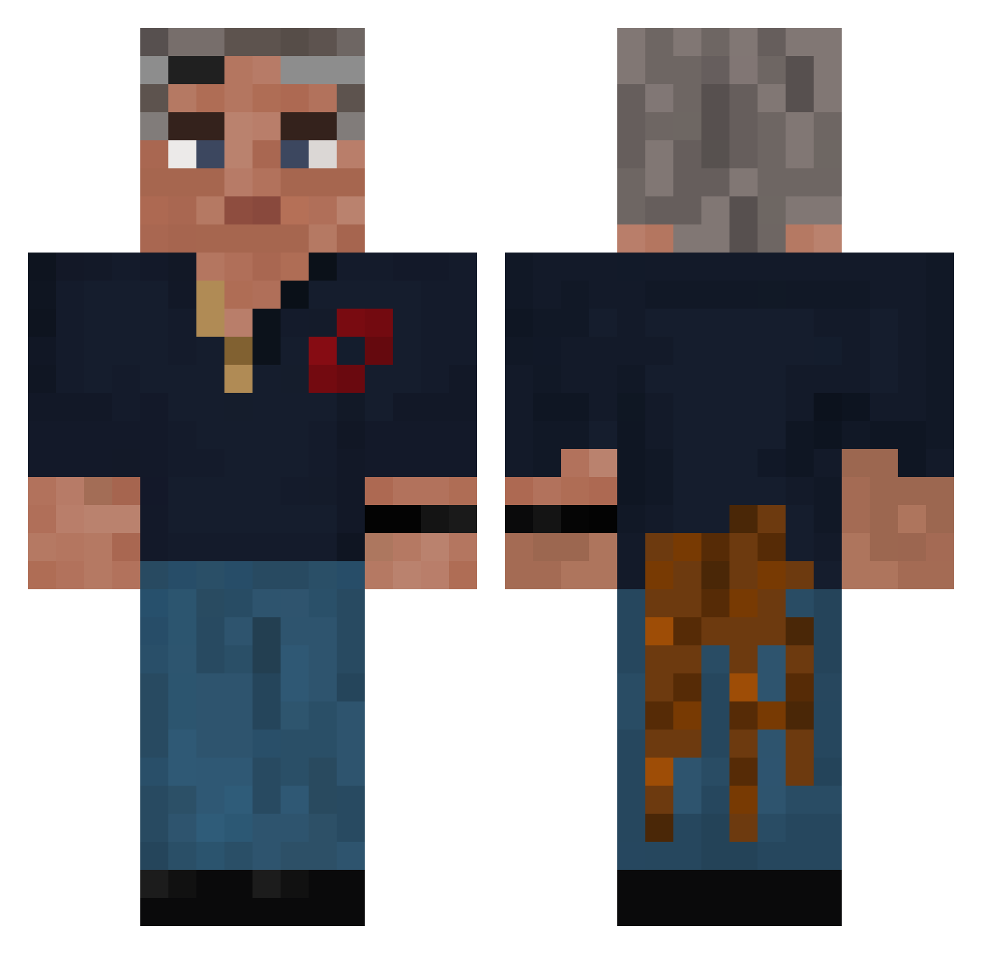 sleepless_starz Minecraft skin, front and back view