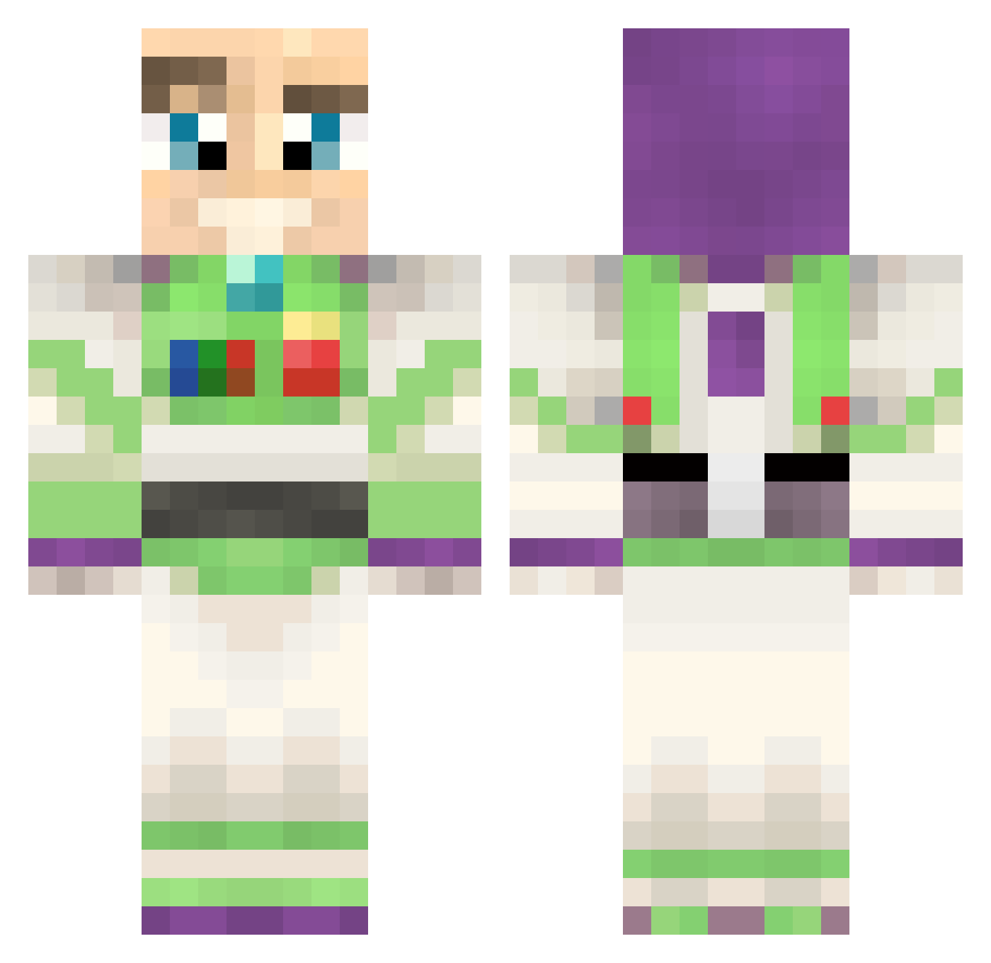 gnni - toy story Minecraft skin