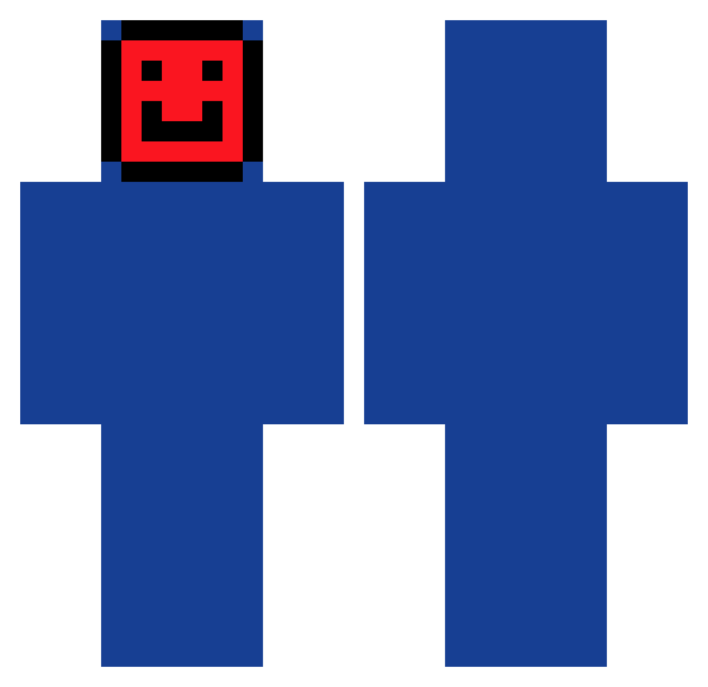 tbonato Minecraft skin, front and back view