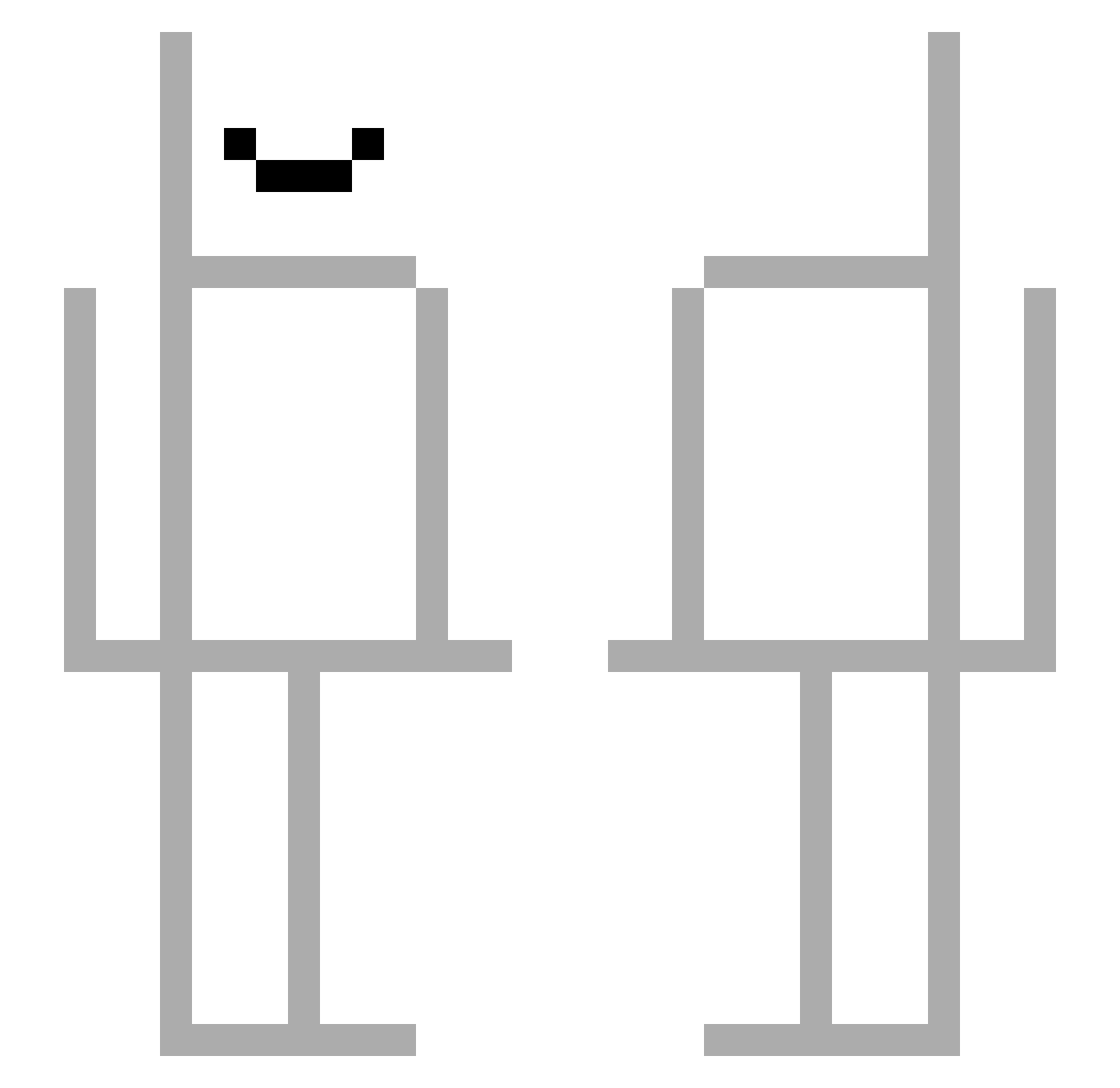 GalaxyG4mer Minecraft skin, front and back view