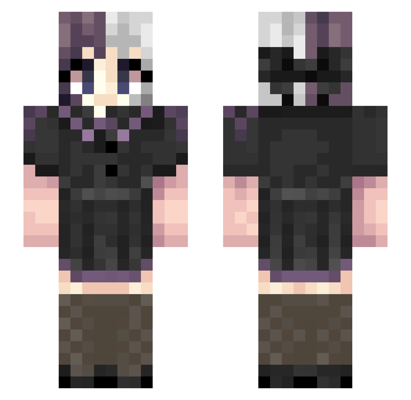 Trembolizadoo Minecraft skin, front and back view