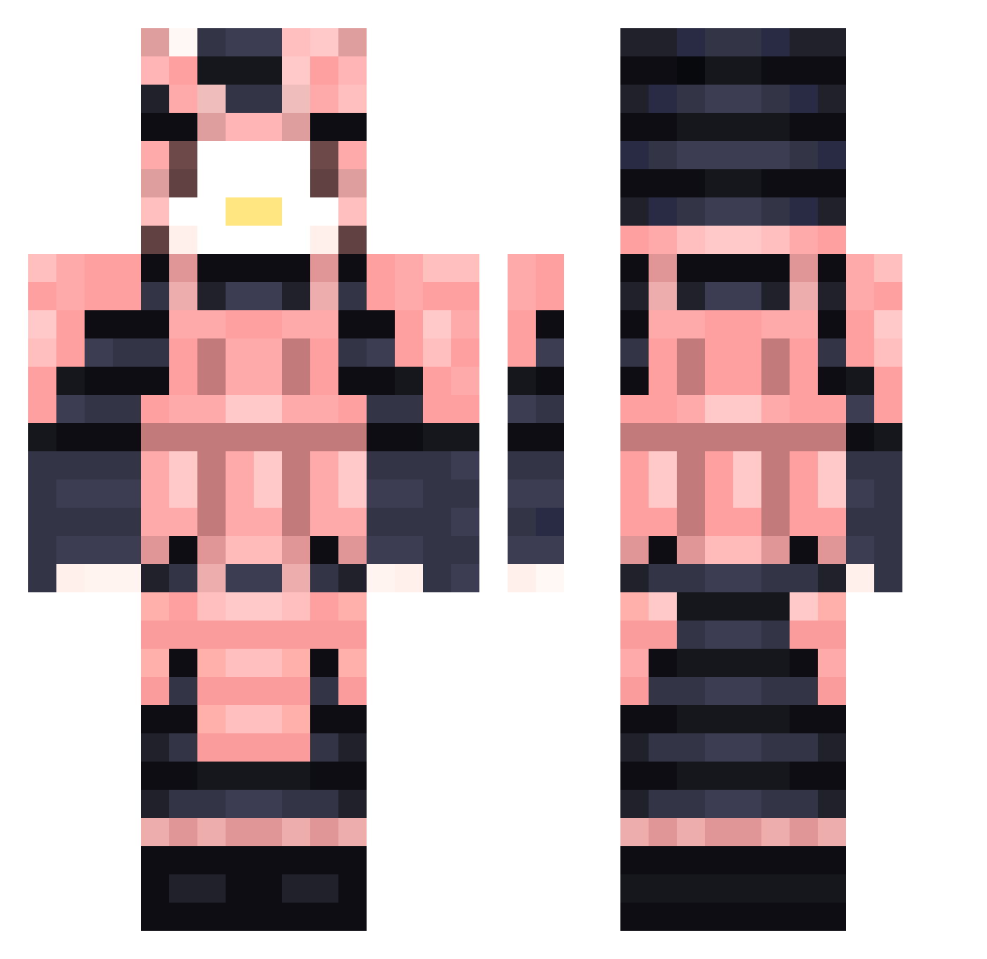 SPY_anson_CCCC Minecraft skin, front and back view