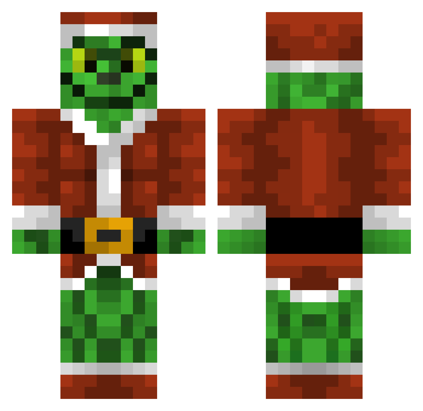 WOCKBABY Minecraft skin, front and back view