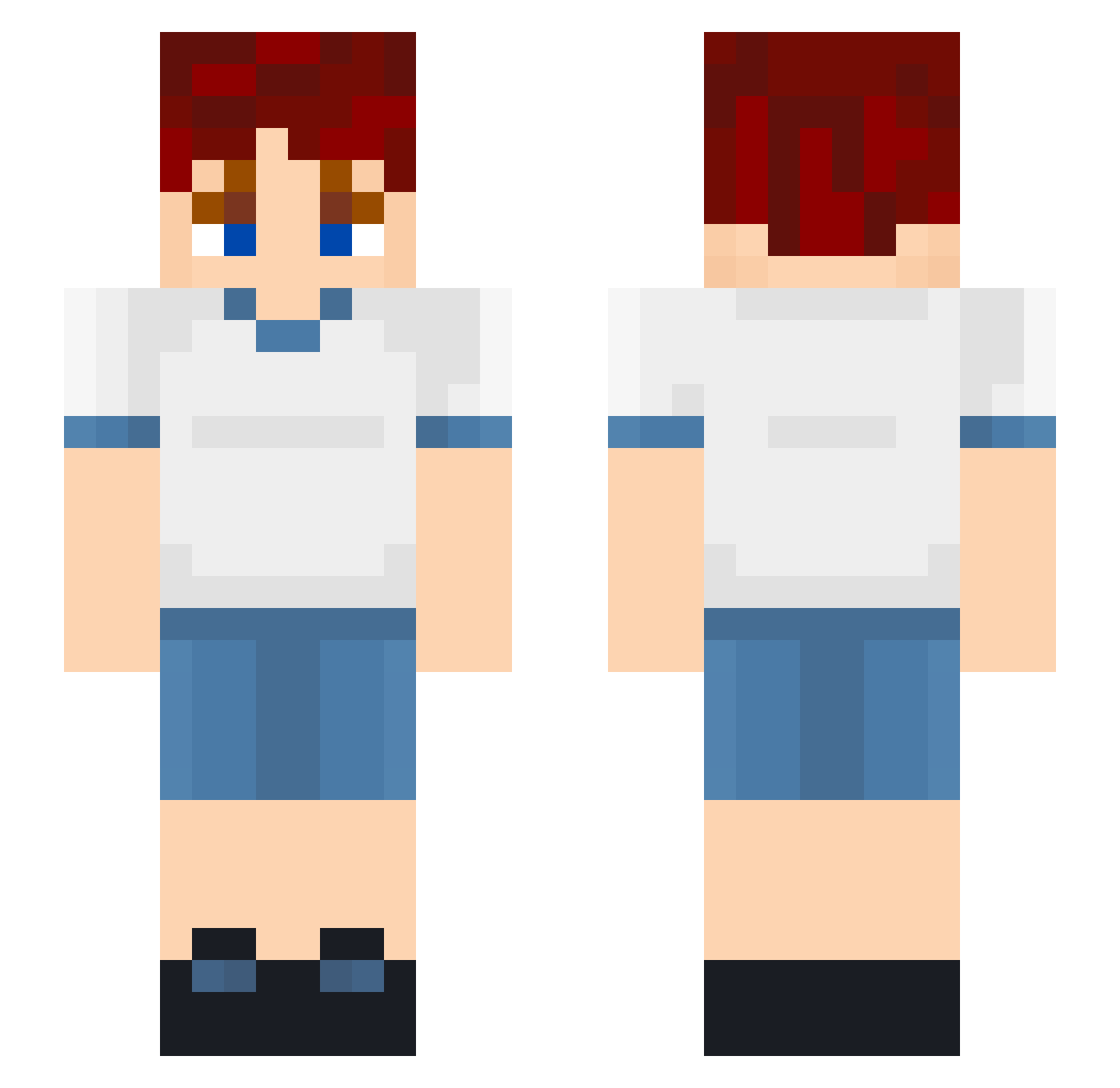 ryansanc3 Minecraft skin, front and back view