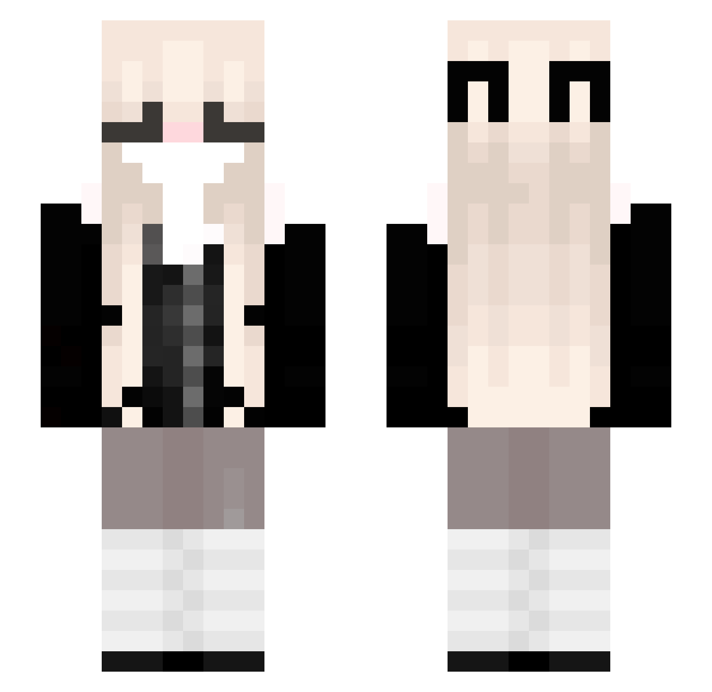 _inkaa Minecraft skin, front and back view