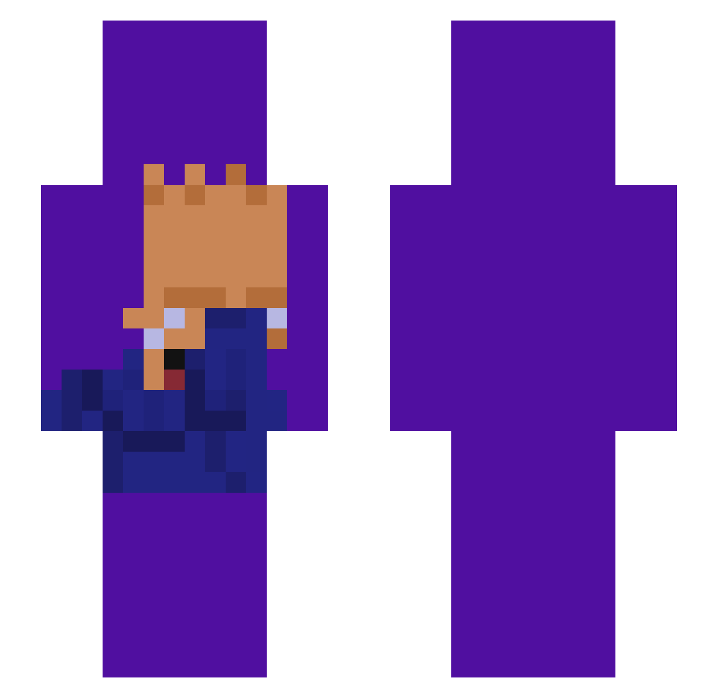 razze69_ Minecraft skin, front and back view