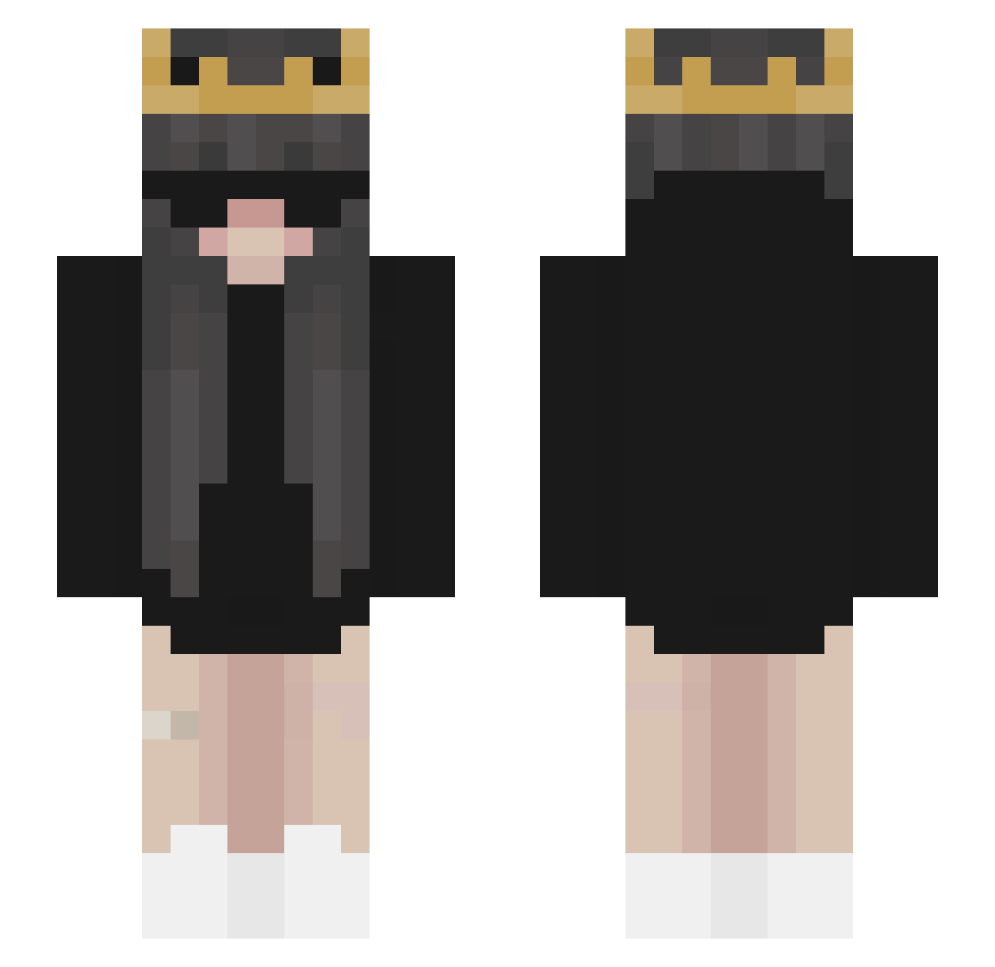 sarp3563 Minecraft skin, front and back view