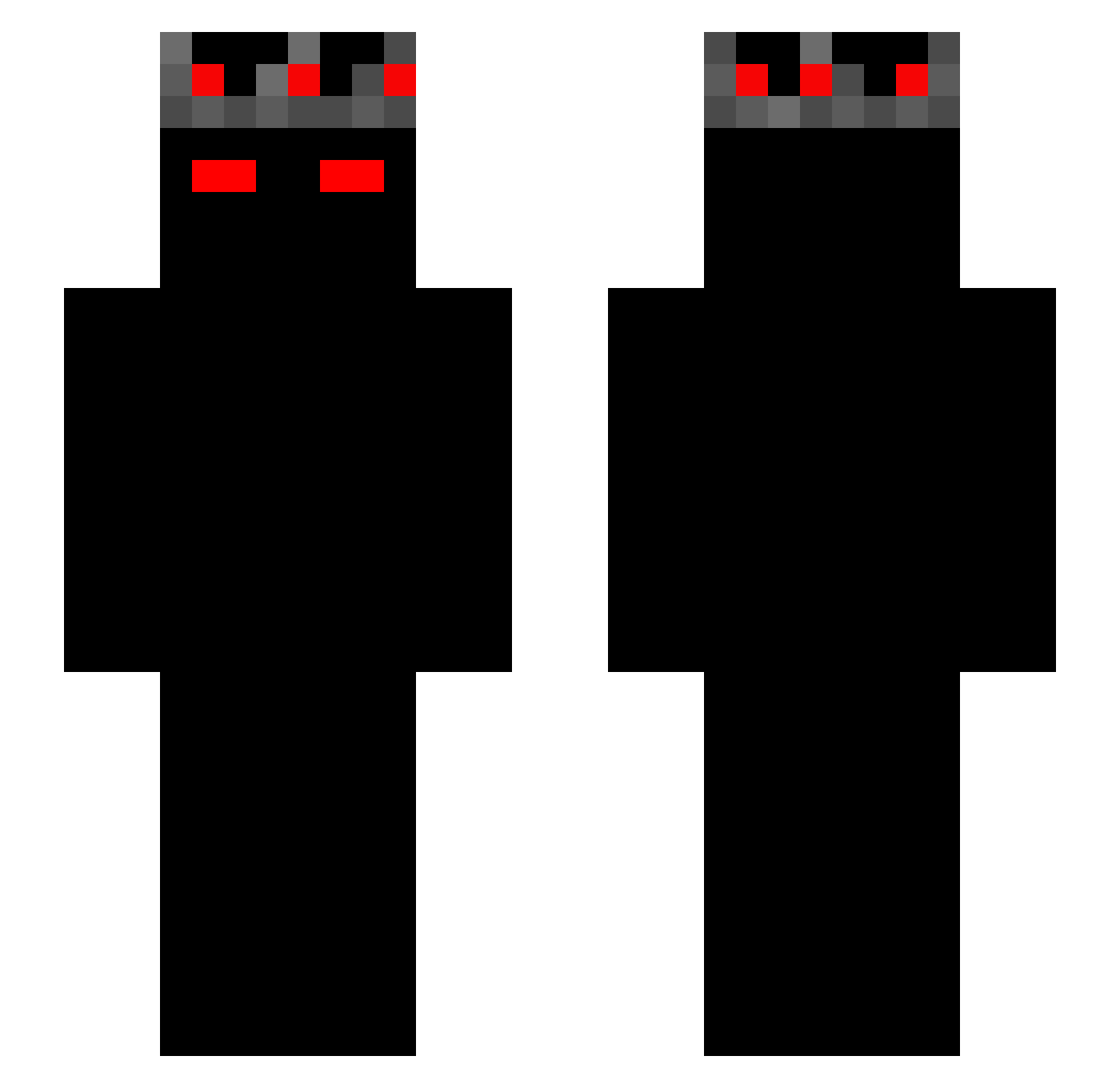 spoconakremowka Minecraft skin, front and back view