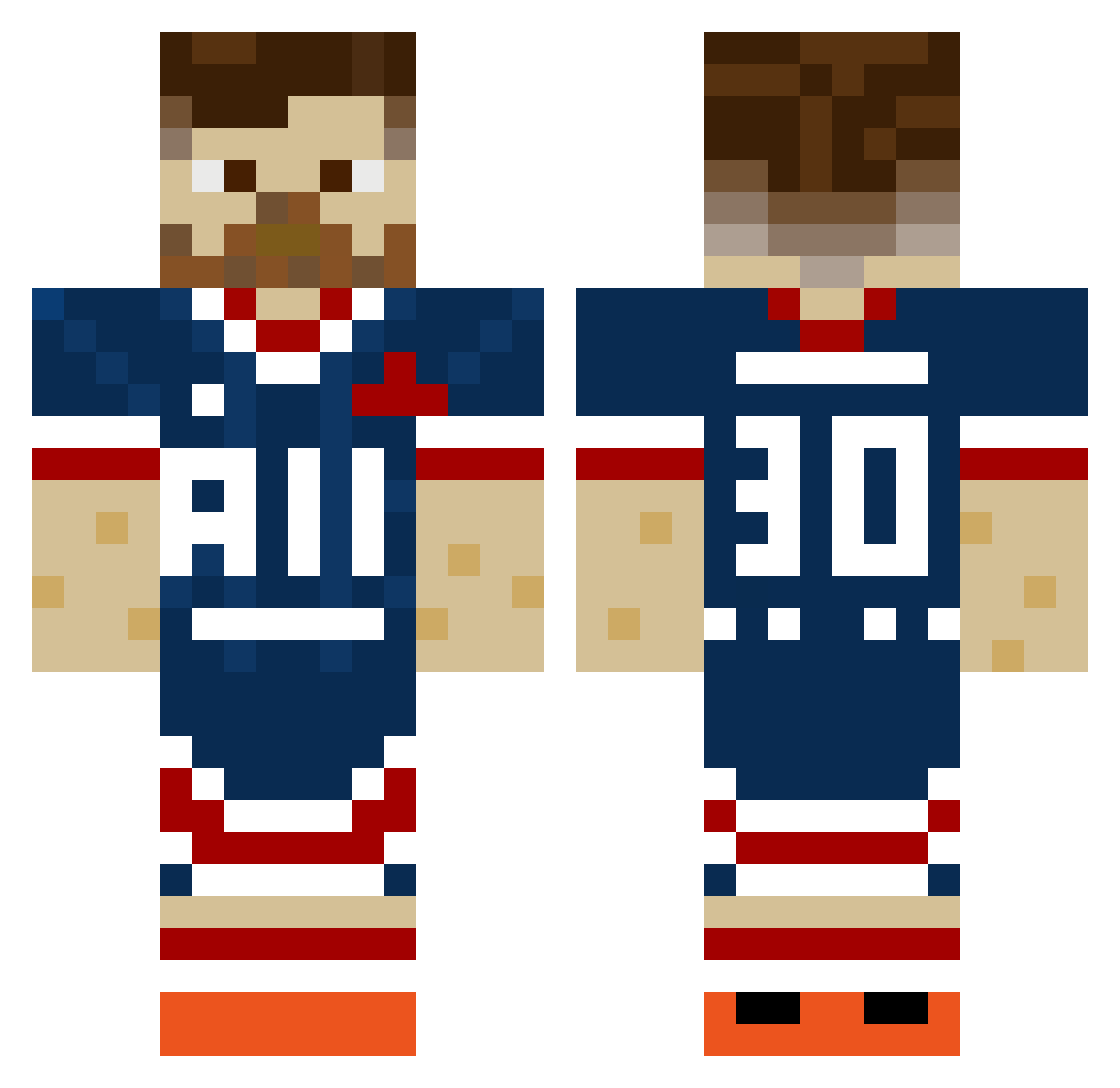 JANGUEOgiqsue Minecraft skin, front and back view