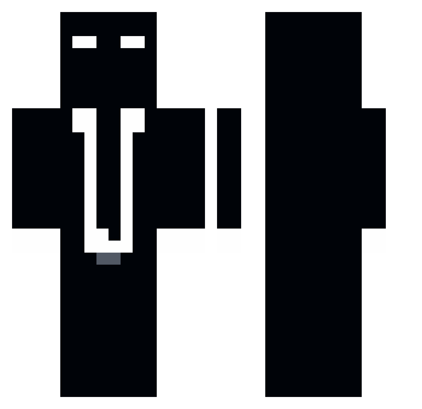 ProJoshie100 Minecraft skin, front and back view