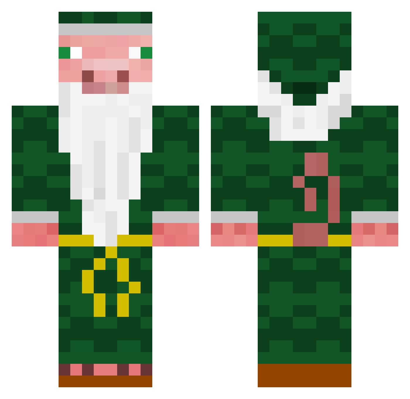 piggeboi123 Minecraft skin, front and back view