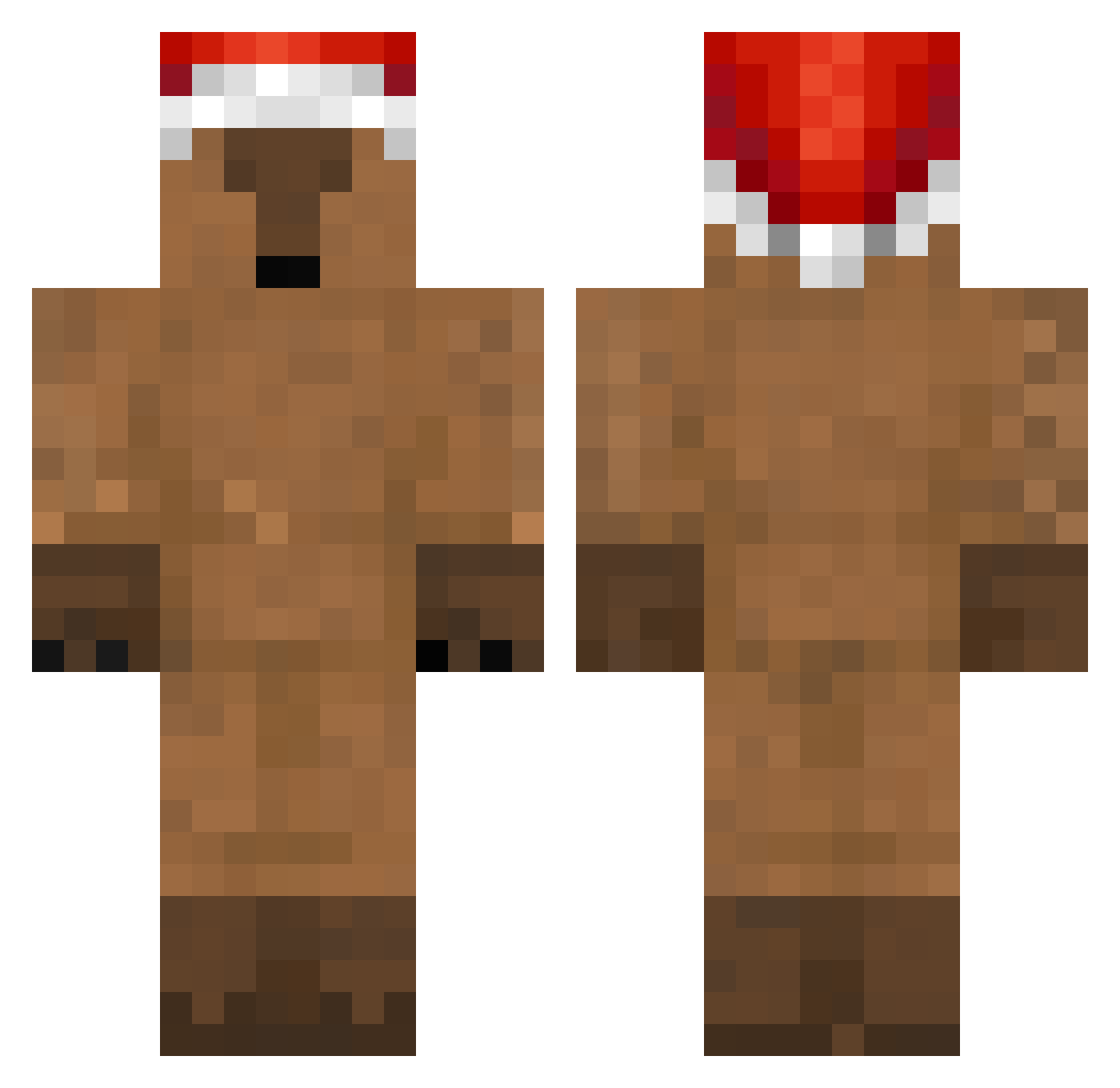 joseadorboy Minecraft skin, front and back view