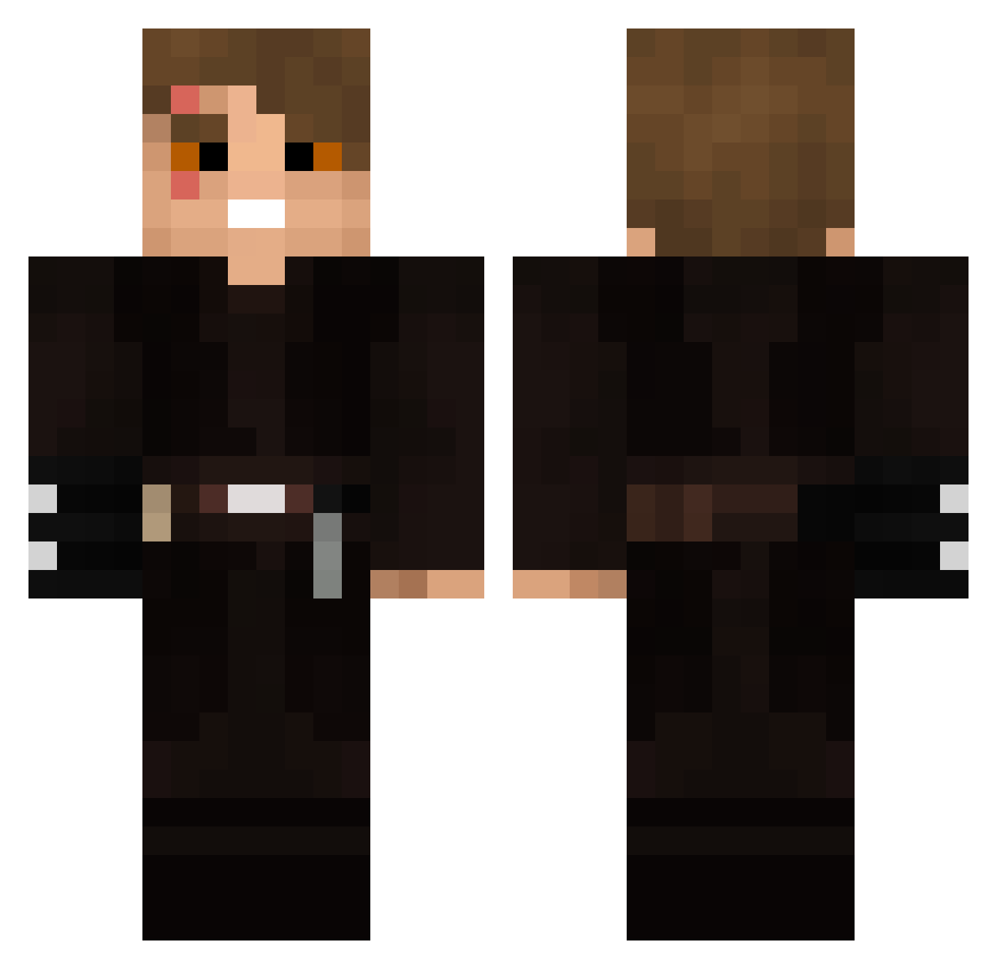 LampBoyy Minecraft skin, front and back view