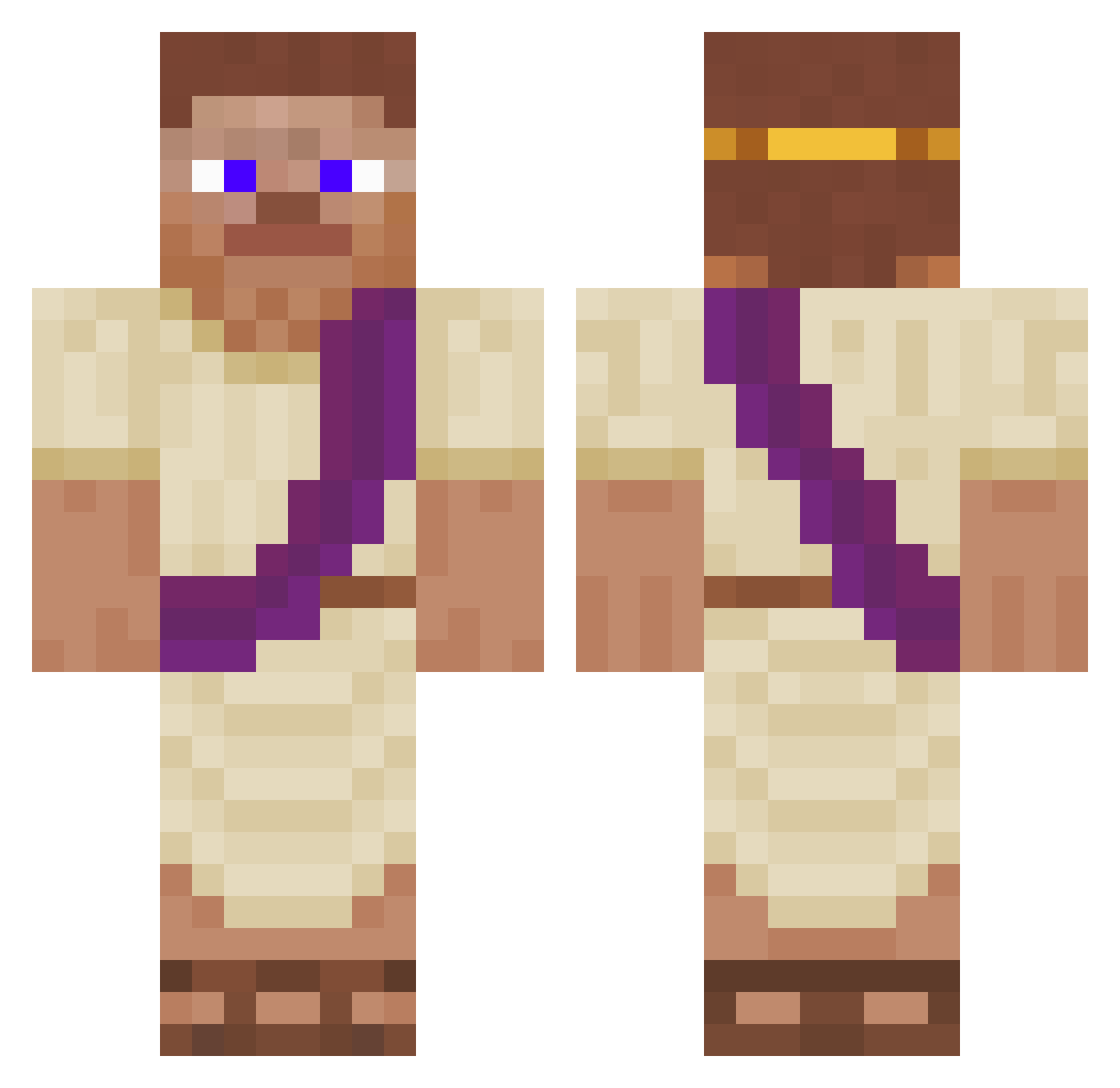 MROCZNY_SIGMA888 Minecraft skin, front and back view