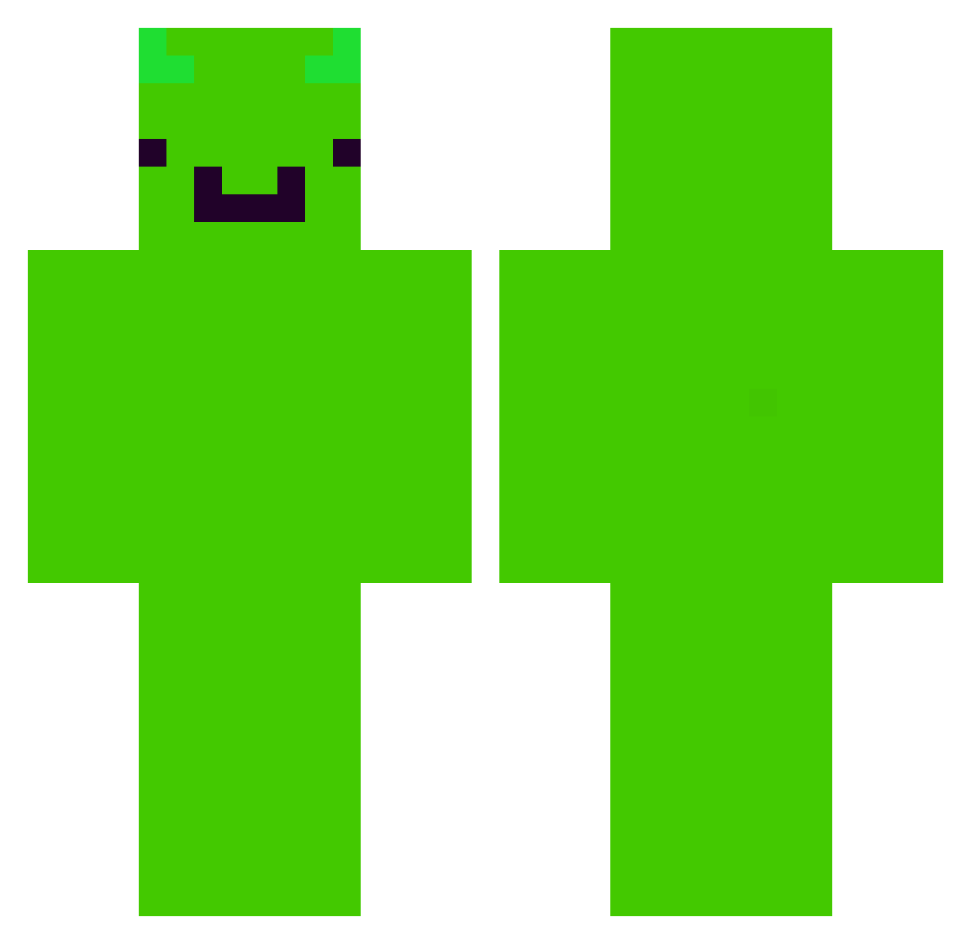 stefanmiou Minecraft skin, front and back view