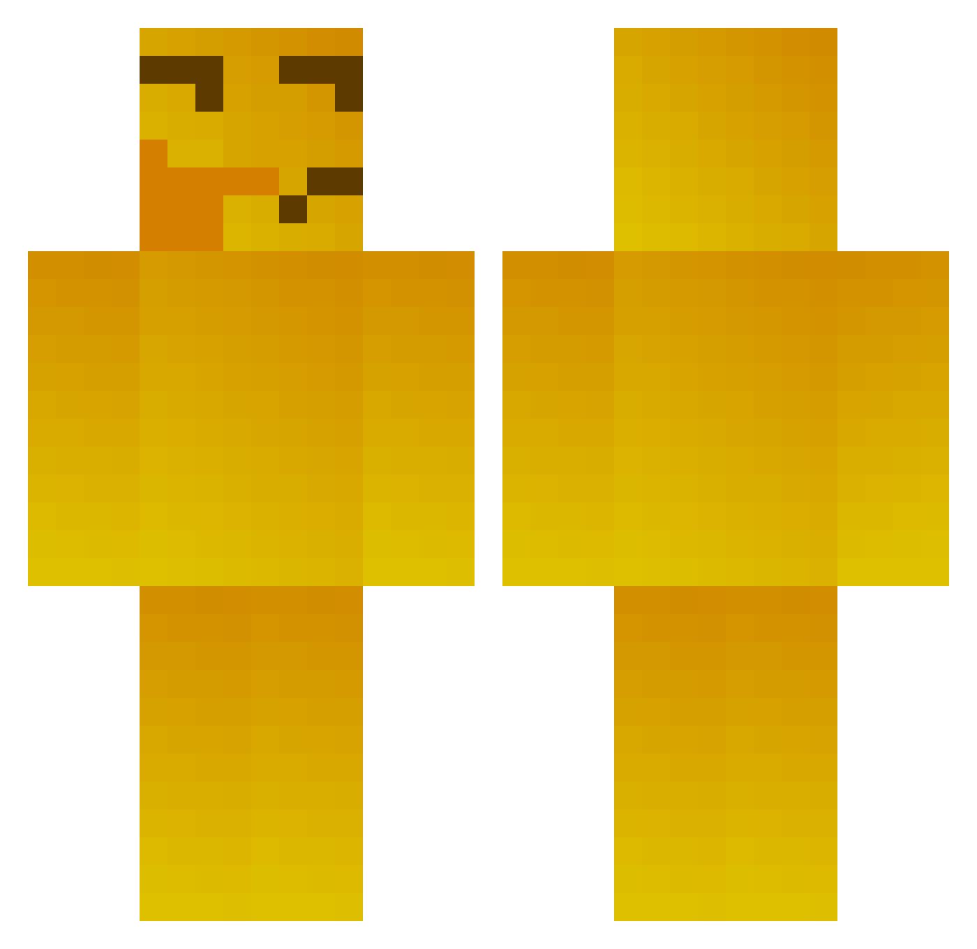 Legendarniyivan Minecraft skin, front and back view