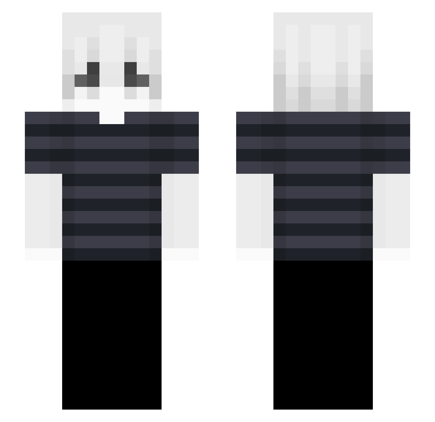 Tiliwichi Minecraft skin, front and back view