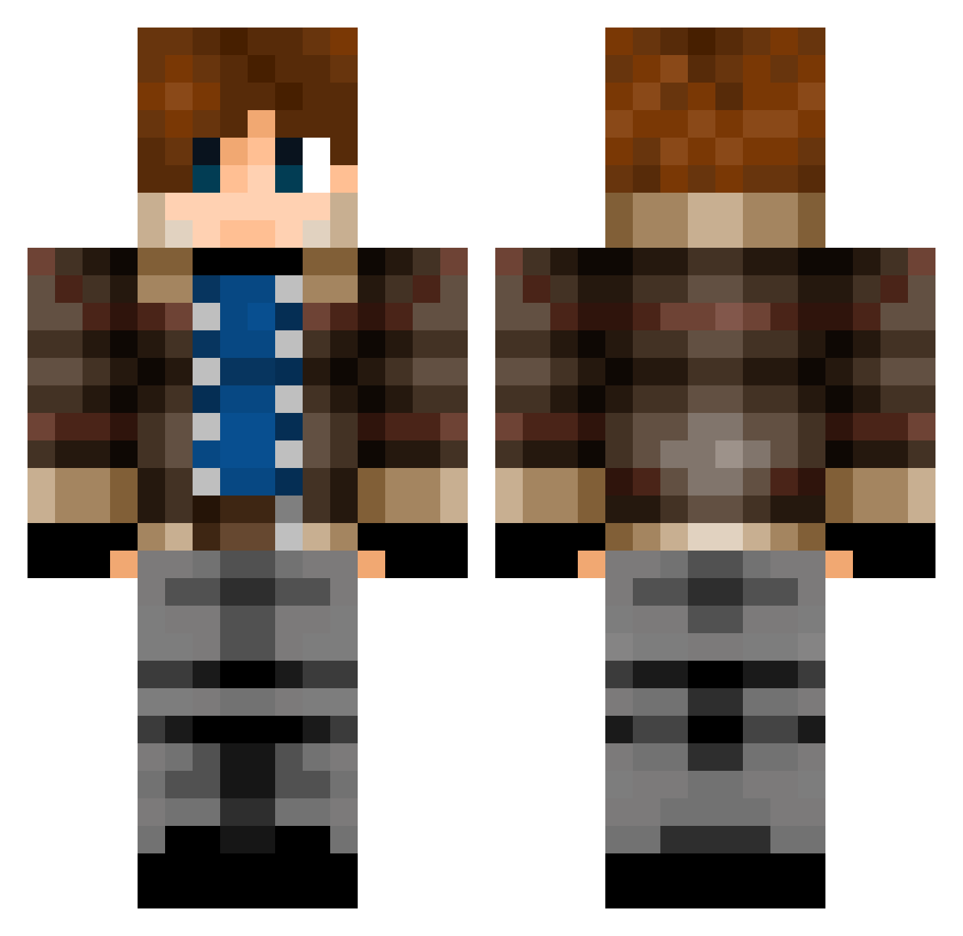 r2dzin_618 Minecraft skin, front and back view