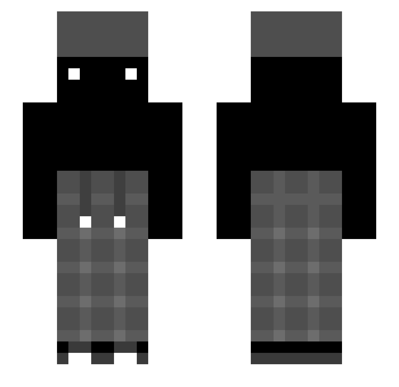 The_Guava Minecraft skin, front and back view