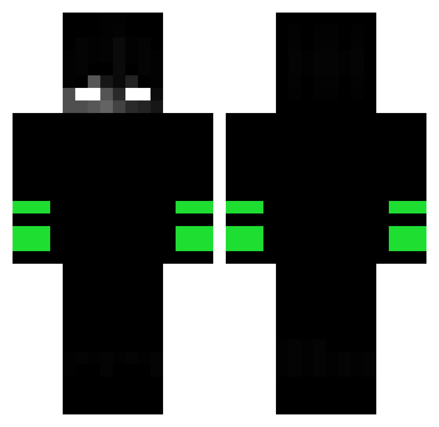 serGEY_LOX Minecraft skin, front and back view