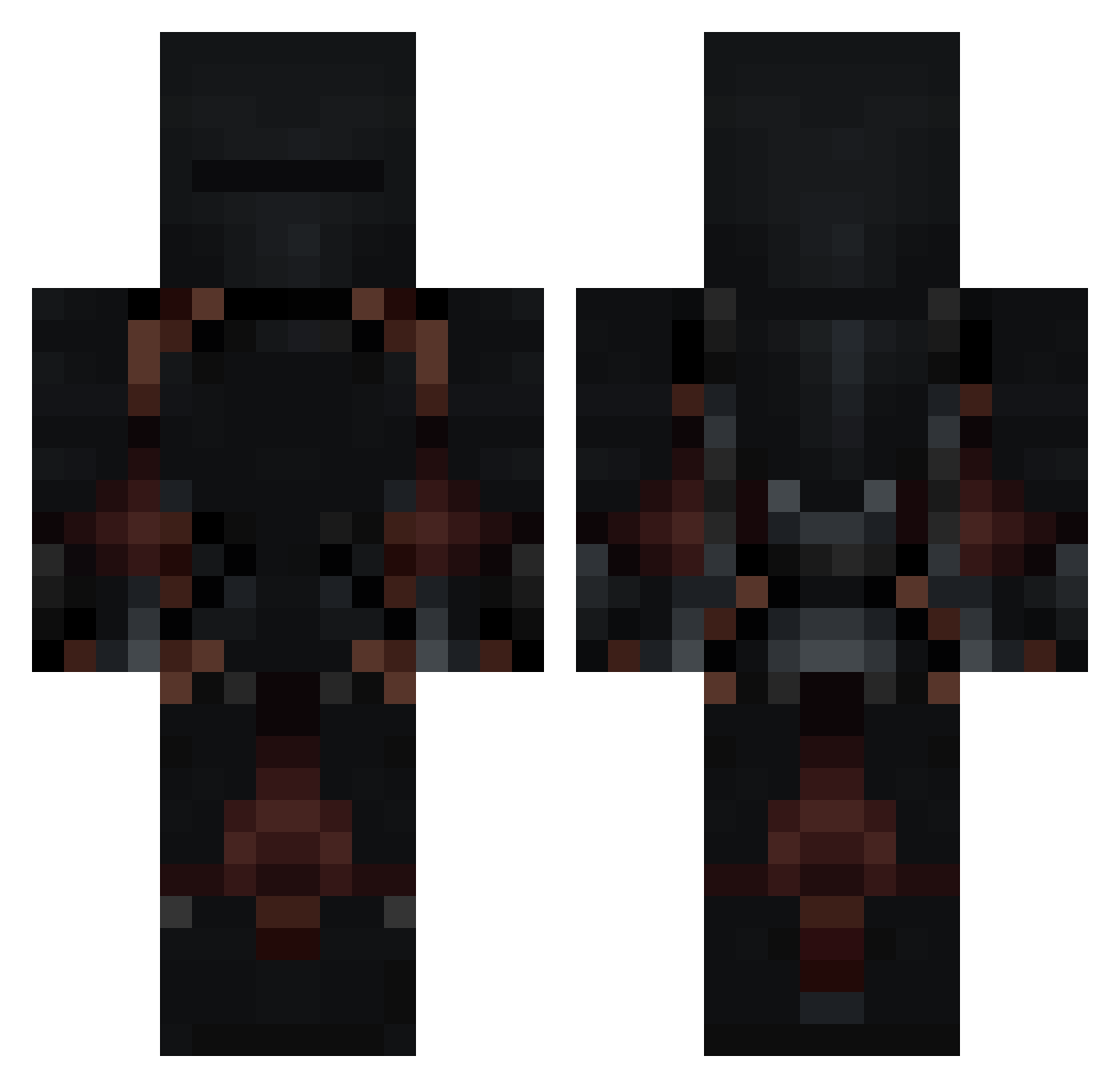 ArabianTree5940 Minecraft skin, front and back view