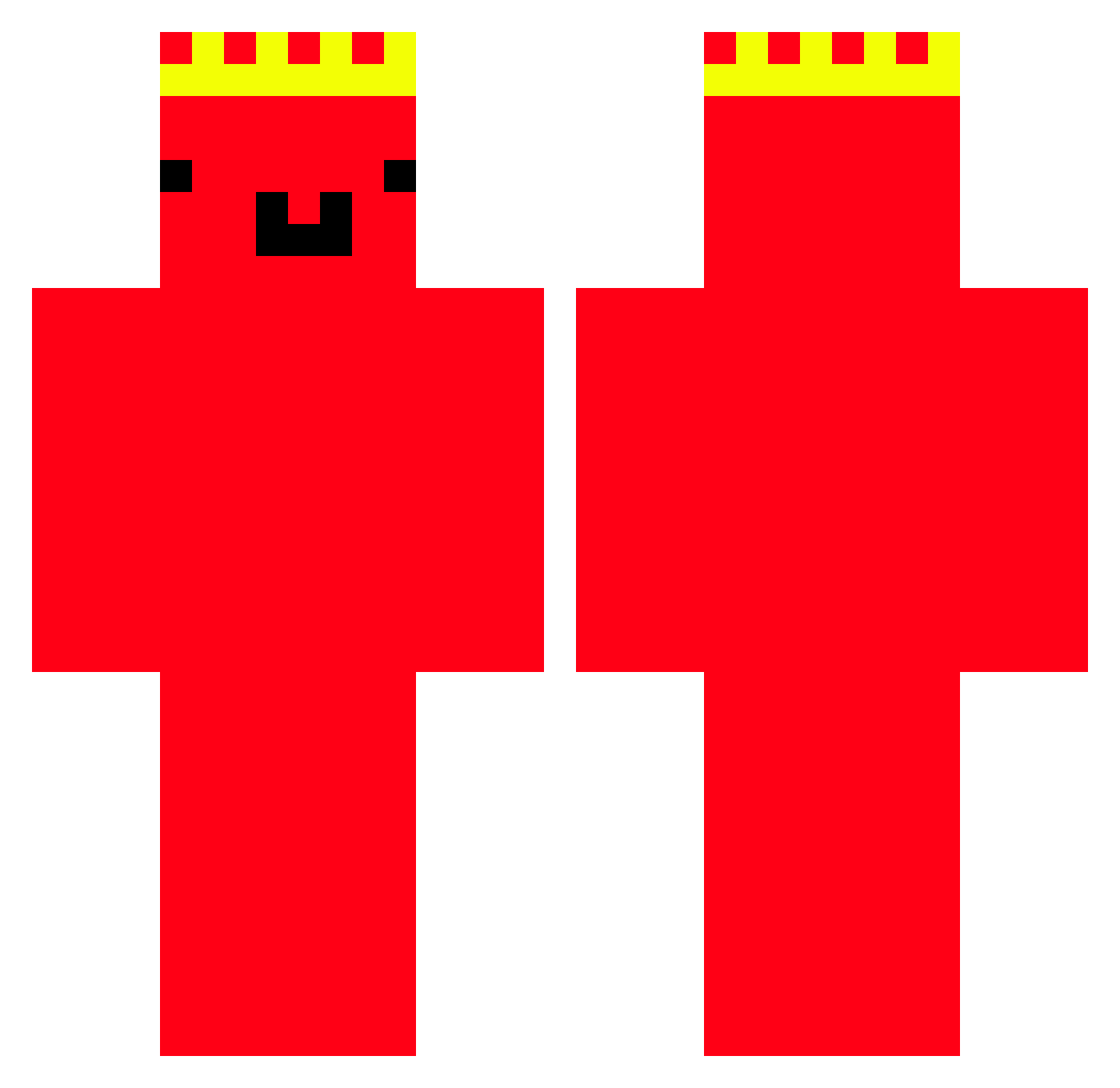 _O_L_1_M_P_ Minecraft skin, front and back view