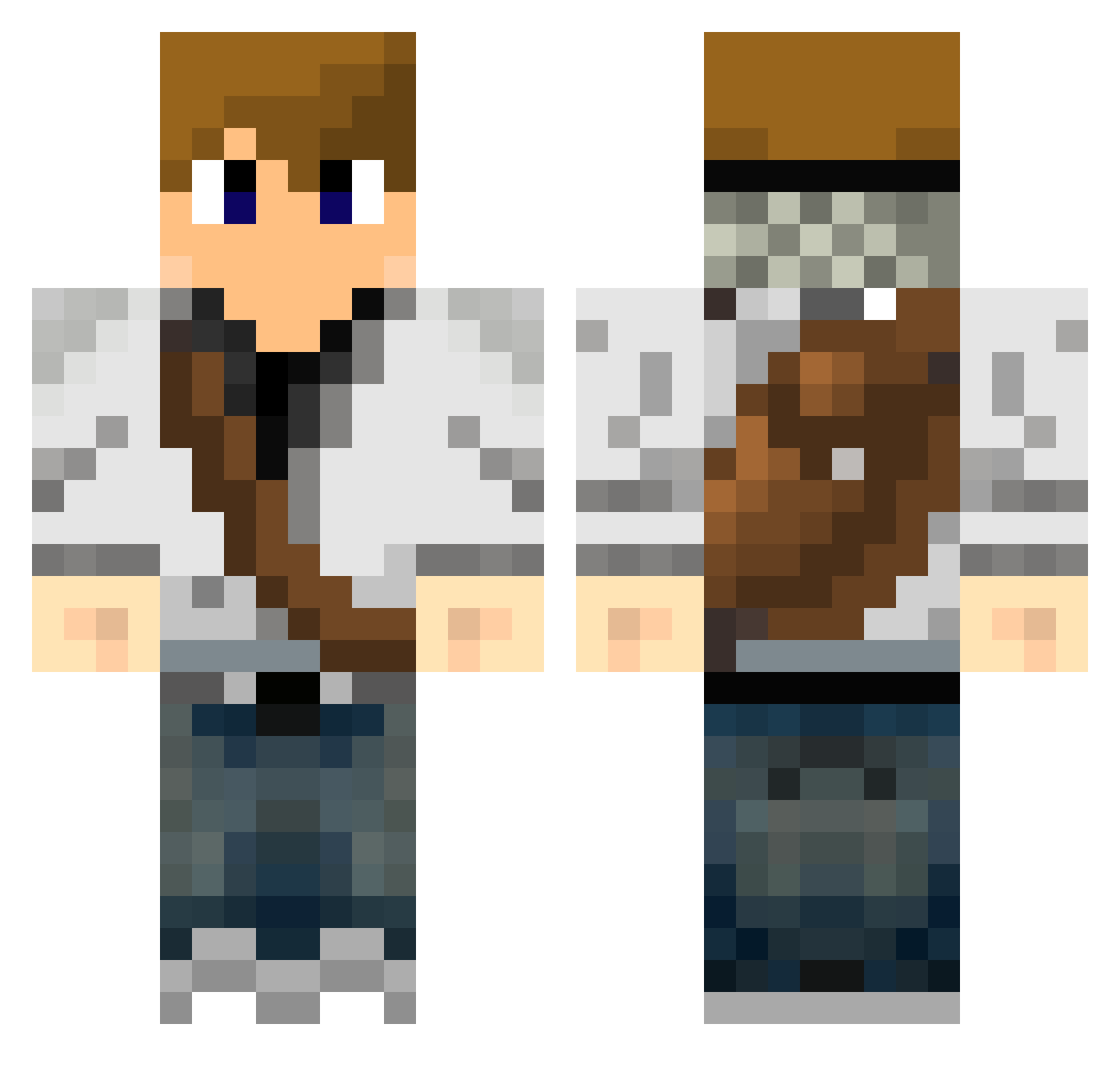 TheDani209 Minecraft skin, front and back view