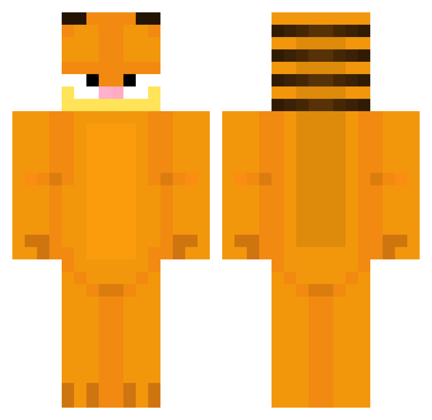 Sun_Tzu08 Minecraft skin, front and back view
