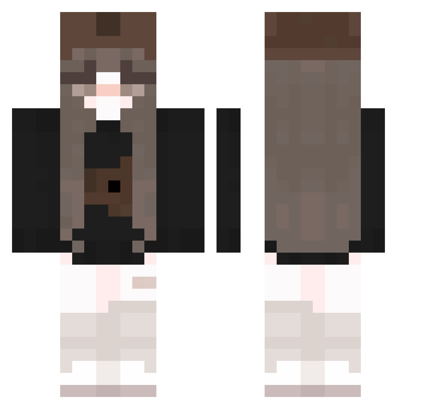 mel0on__ Minecraft skin, front and back view