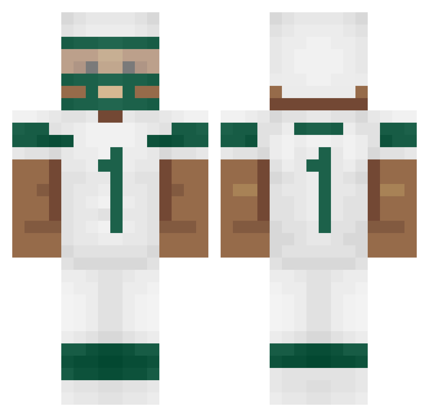 Skippy113 Minecraft skin, front and back view