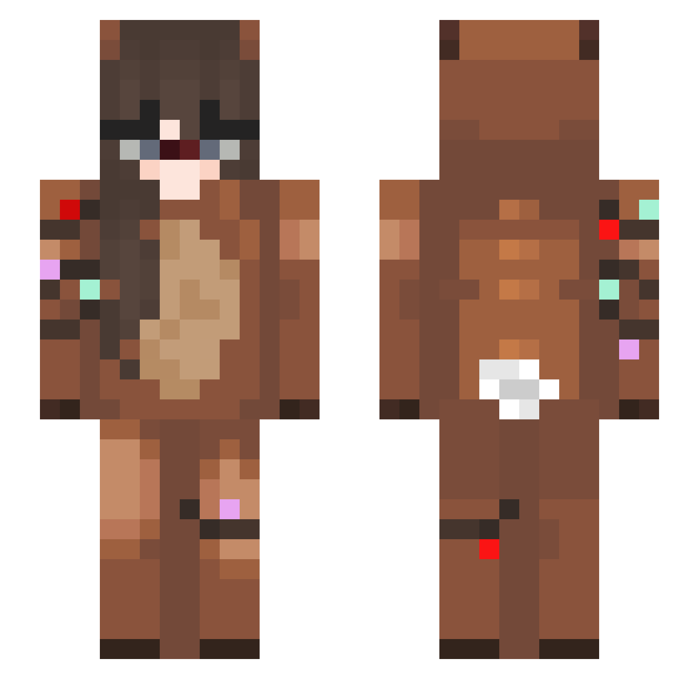 eminema_ Minecraft skin, front and back view