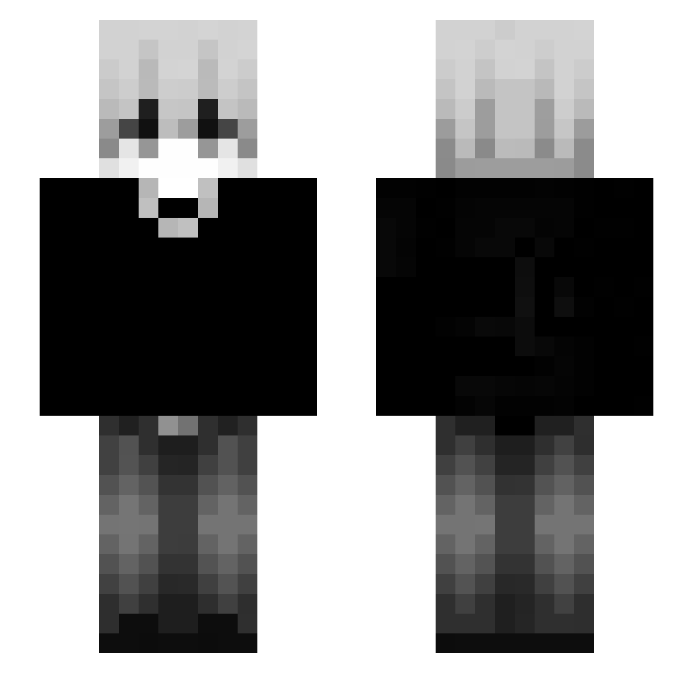 mrbrotato69 Minecraft skin, front and back view