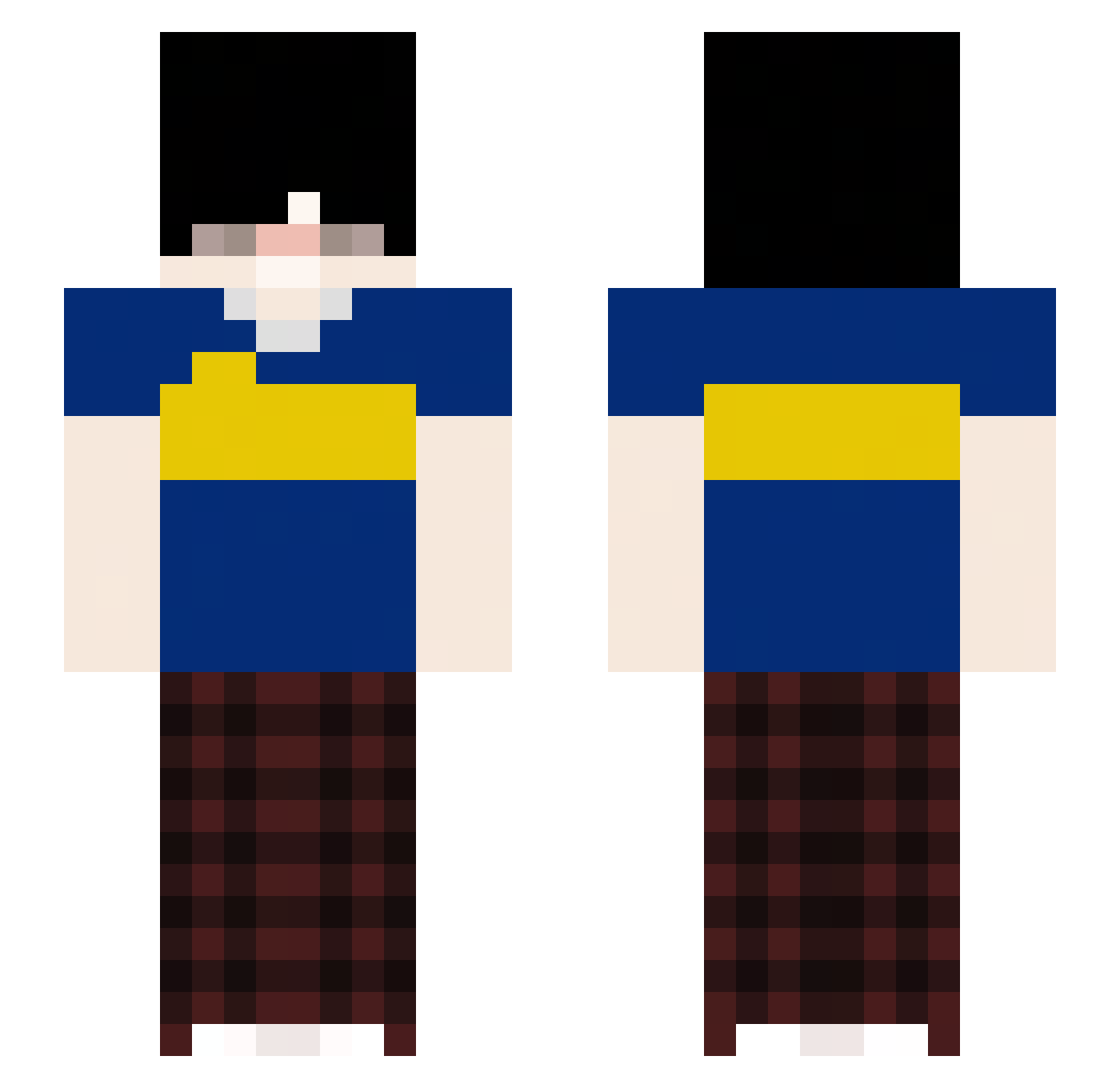 dutiie - boca juniors Minecraft skin