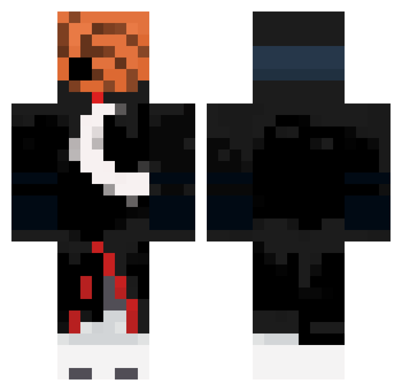 LmaoEz6969 Minecraft skin, front and back view