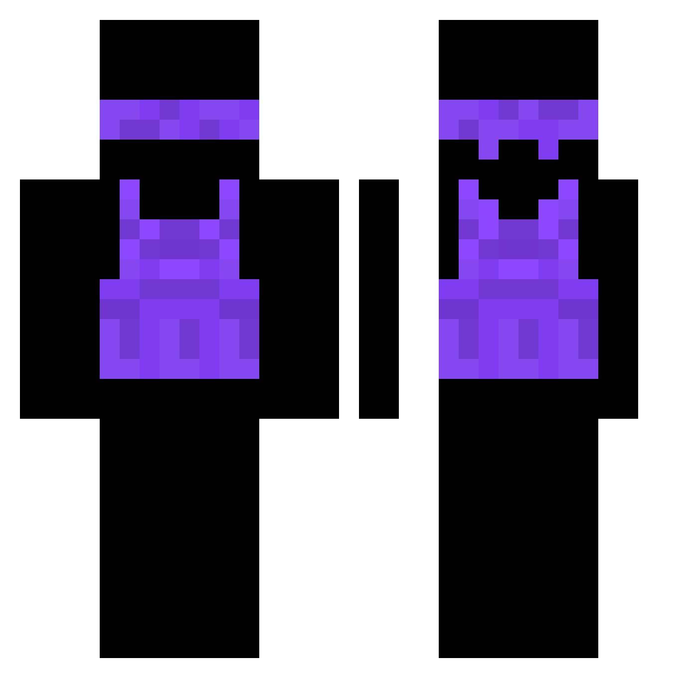 itzminiii_ Minecraft skin, front and back view