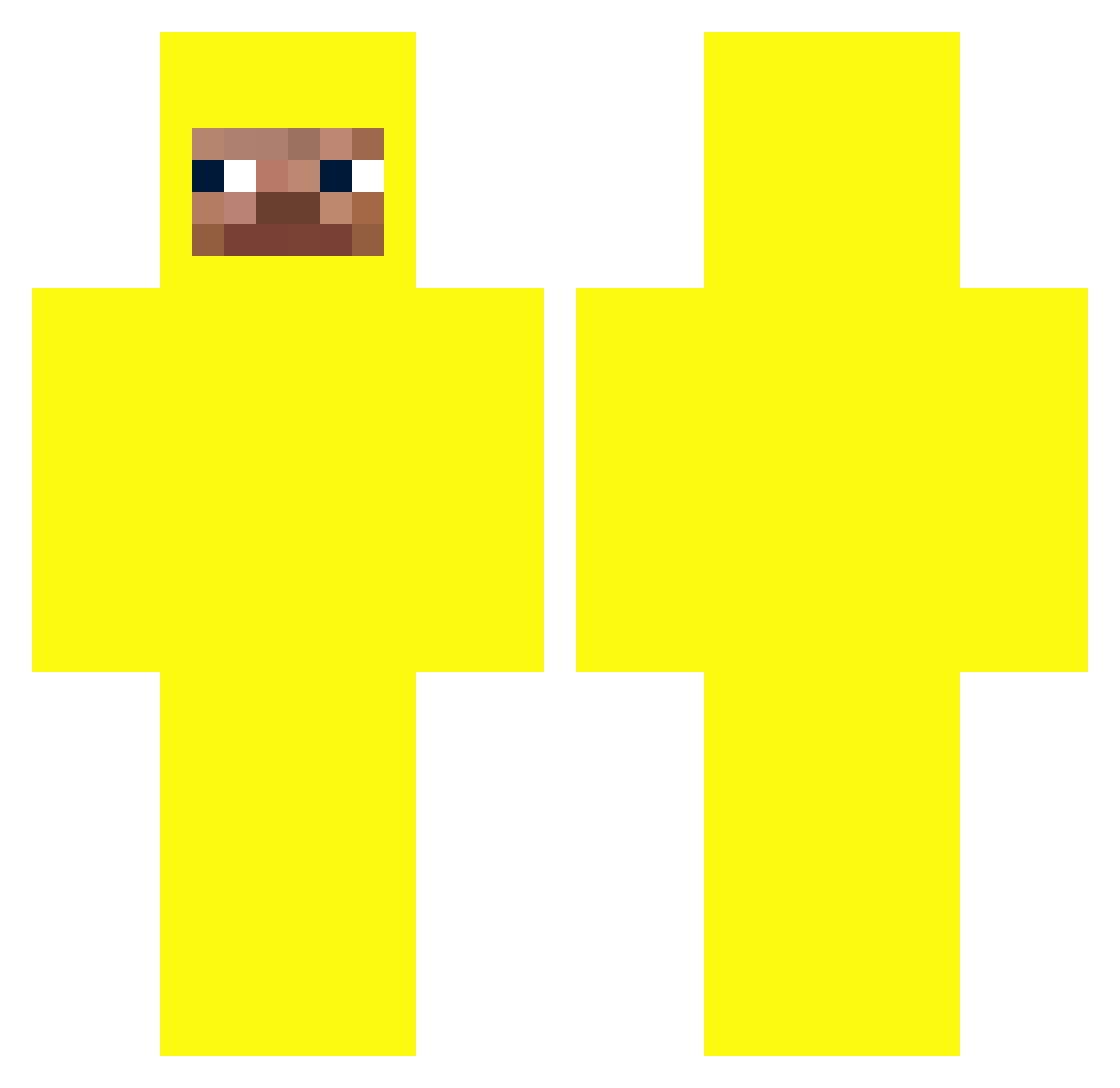 wuhmuhhhh Minecraft skin, front and back view