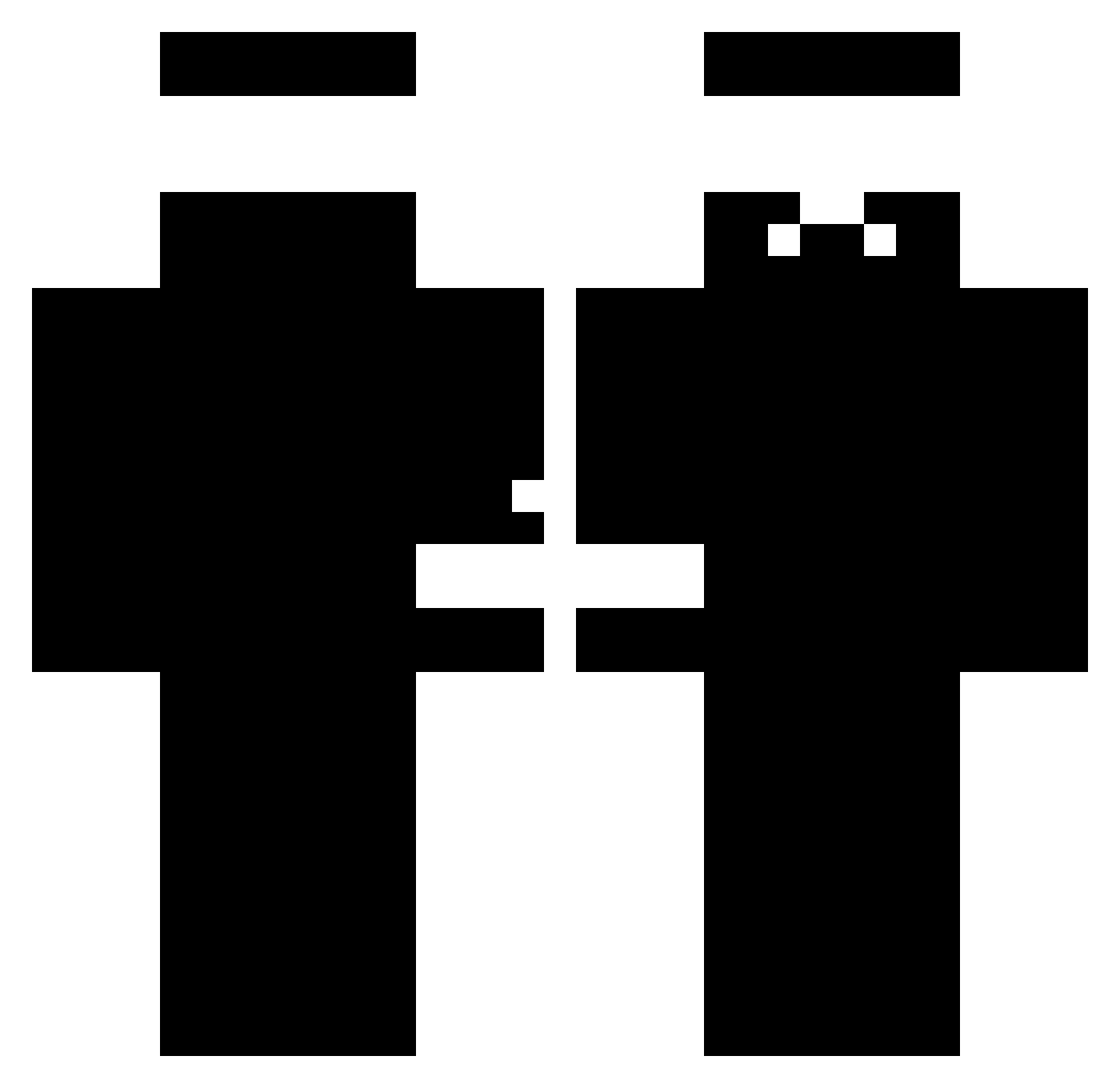 silverplate22 Minecraft skin, front and back view