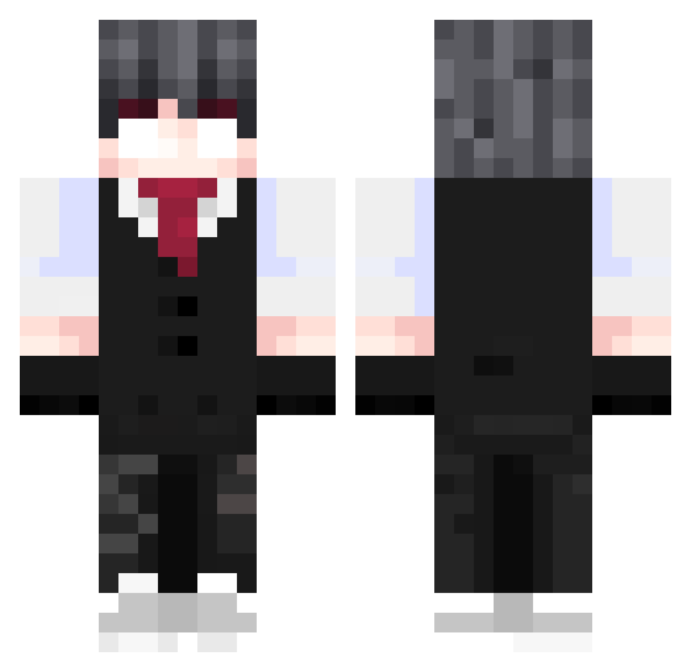 tuturutu_ Minecraft skin, front and back view