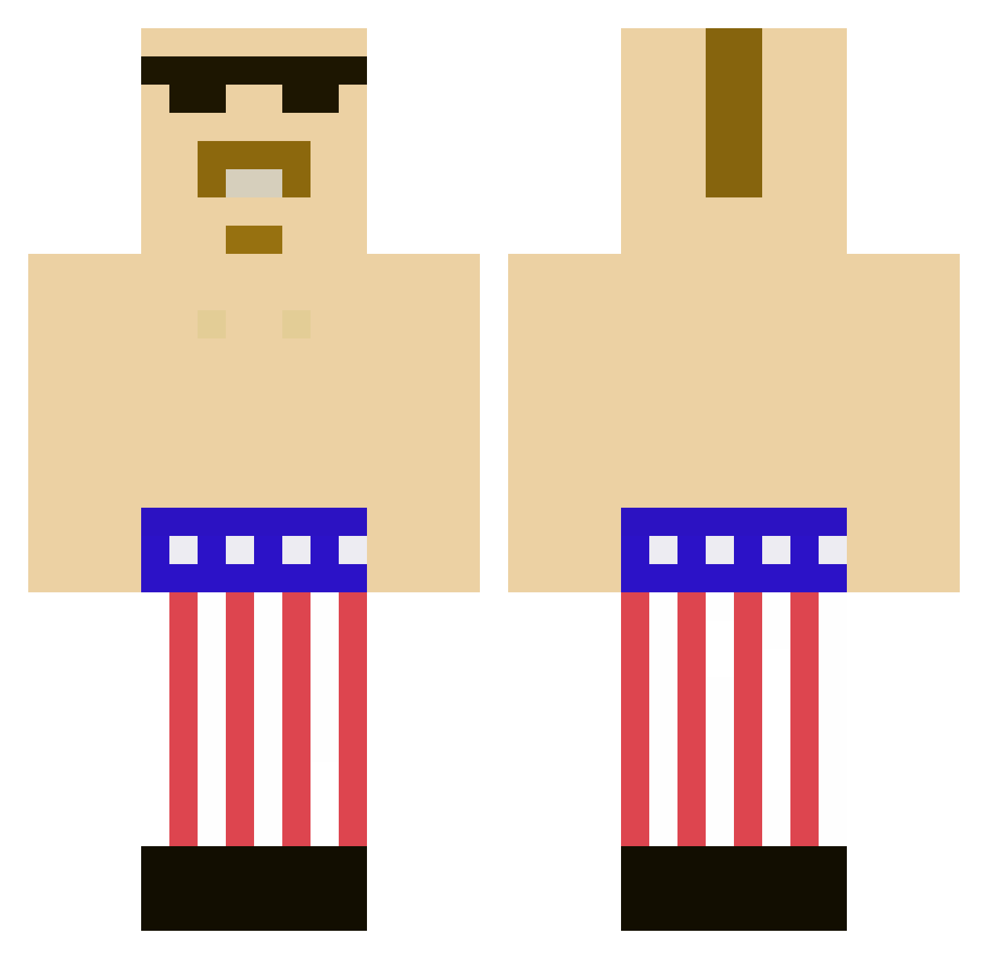 _DillPickle_ Minecraft skin, front and back view