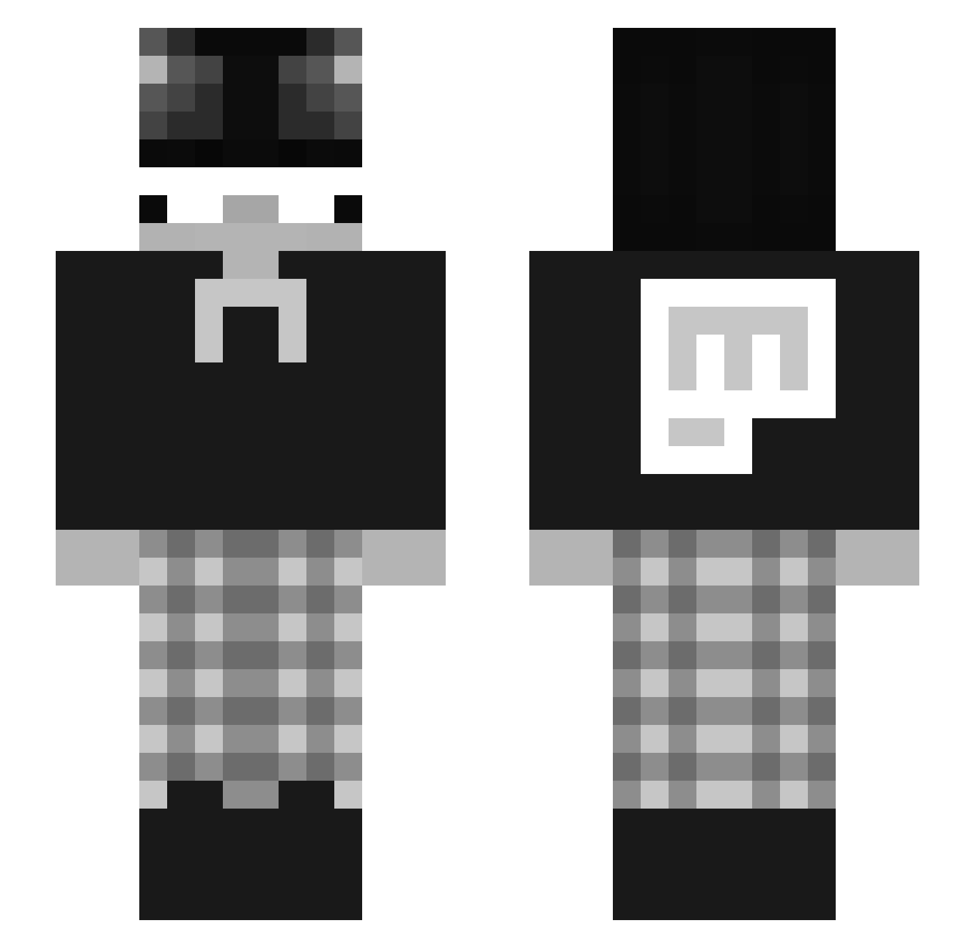 edoz_ Minecraft skin, front and back view