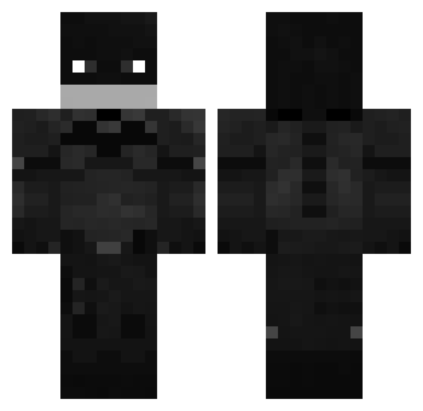 StoleRacs Minecraft skin, front and back view
