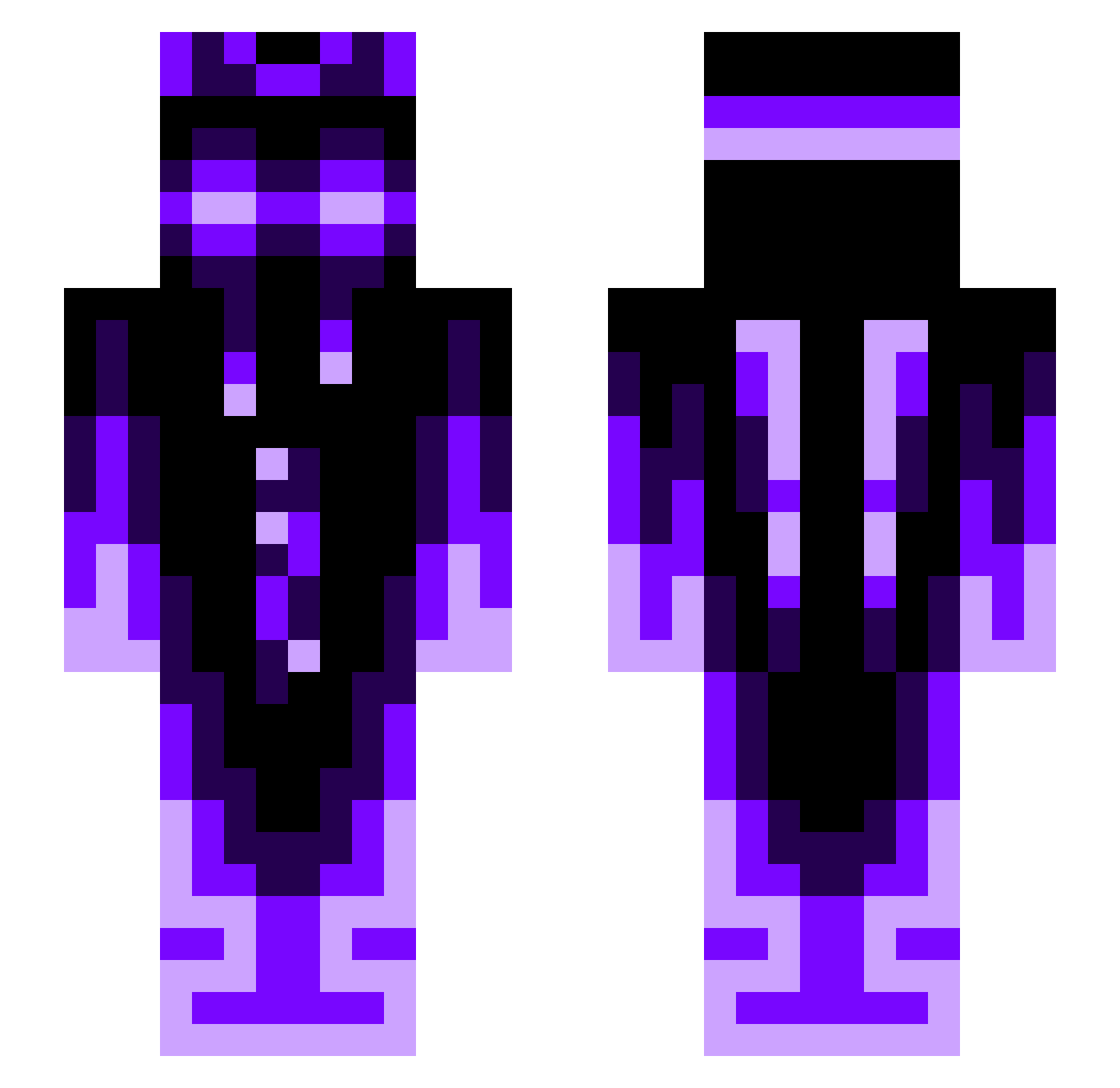 ArchAngelGP_281 Minecraft skin, front and back view